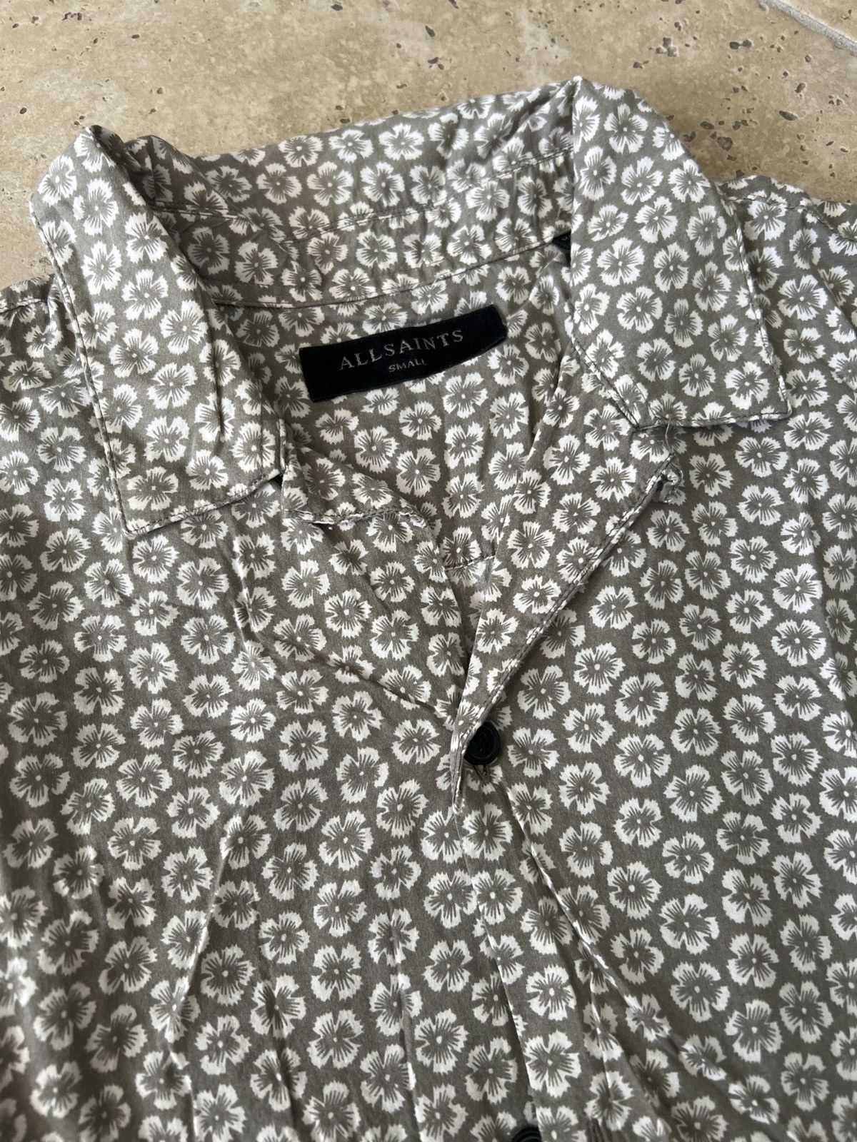 Allsaints All saints flower button up Size US S / EU 44-46 / 1 - 1 Thumbnail