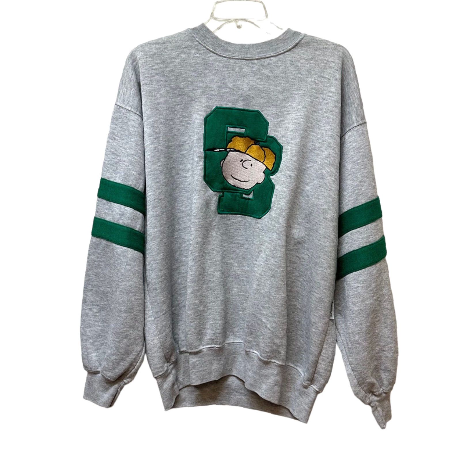 Vintage VINTAGE Toon Time Snoopy Charlie Brown Graphic Ringer Sweatshirt Unisex Size L Size US L / EU 52-54 / 3 - 2 Thumbnail
