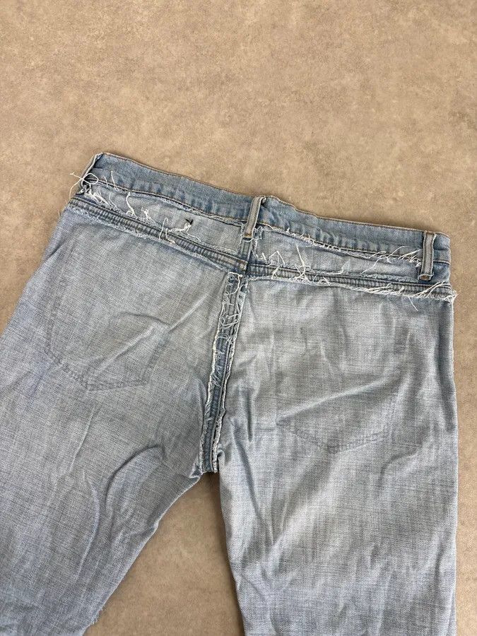 Maison Margiela FW2012 Maison Margiela H&M Light Blue Denim Inside-Out Jeans Size US 32 / EU 48 - 7 Thumbnail