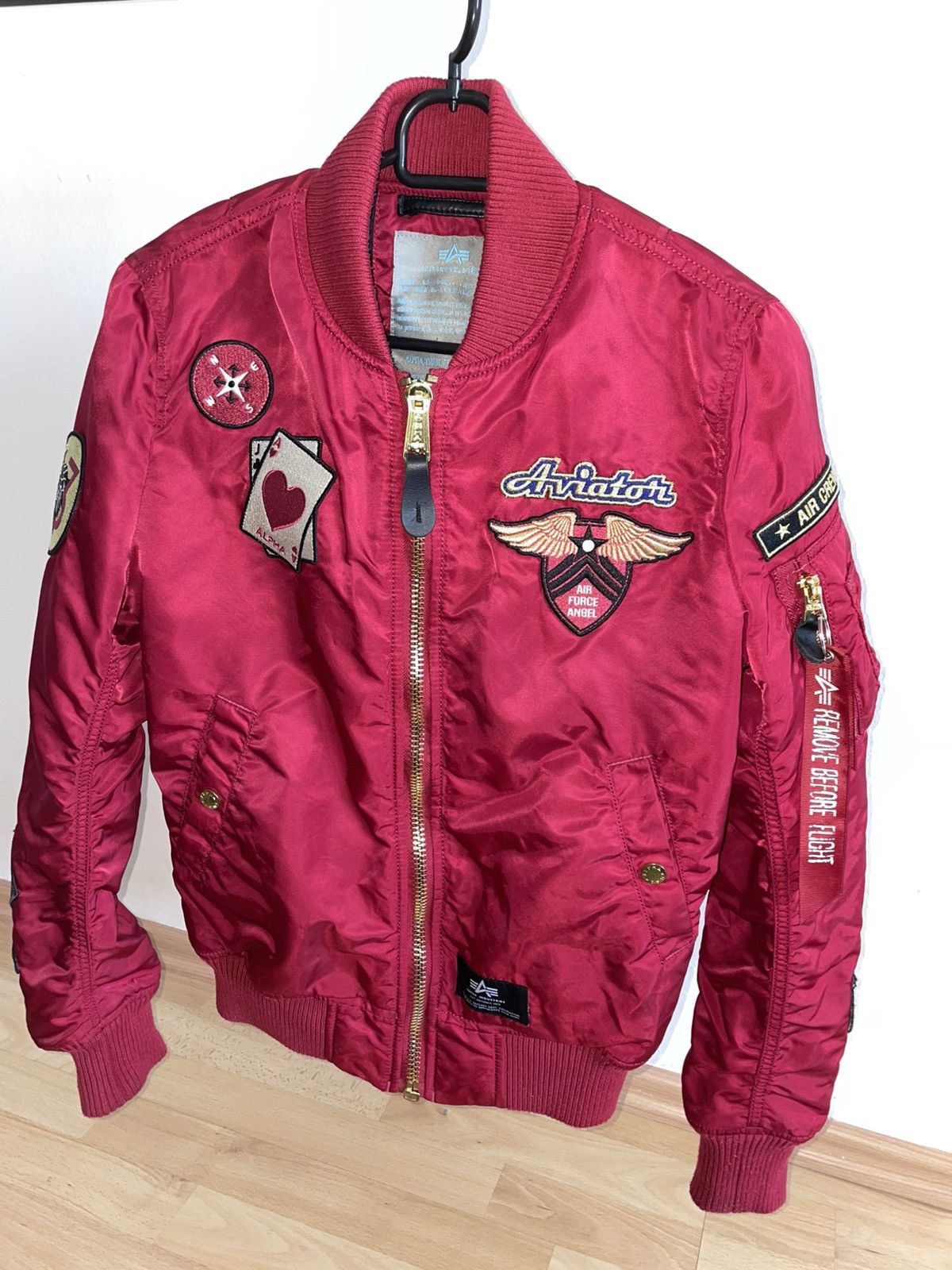 Alpha Industries Alpha Industries MA-1 Custom Women’s Jacket *RARE*GERMANY* Size XS / US 0-2 / IT 36-38 - 1 Thumbnail
