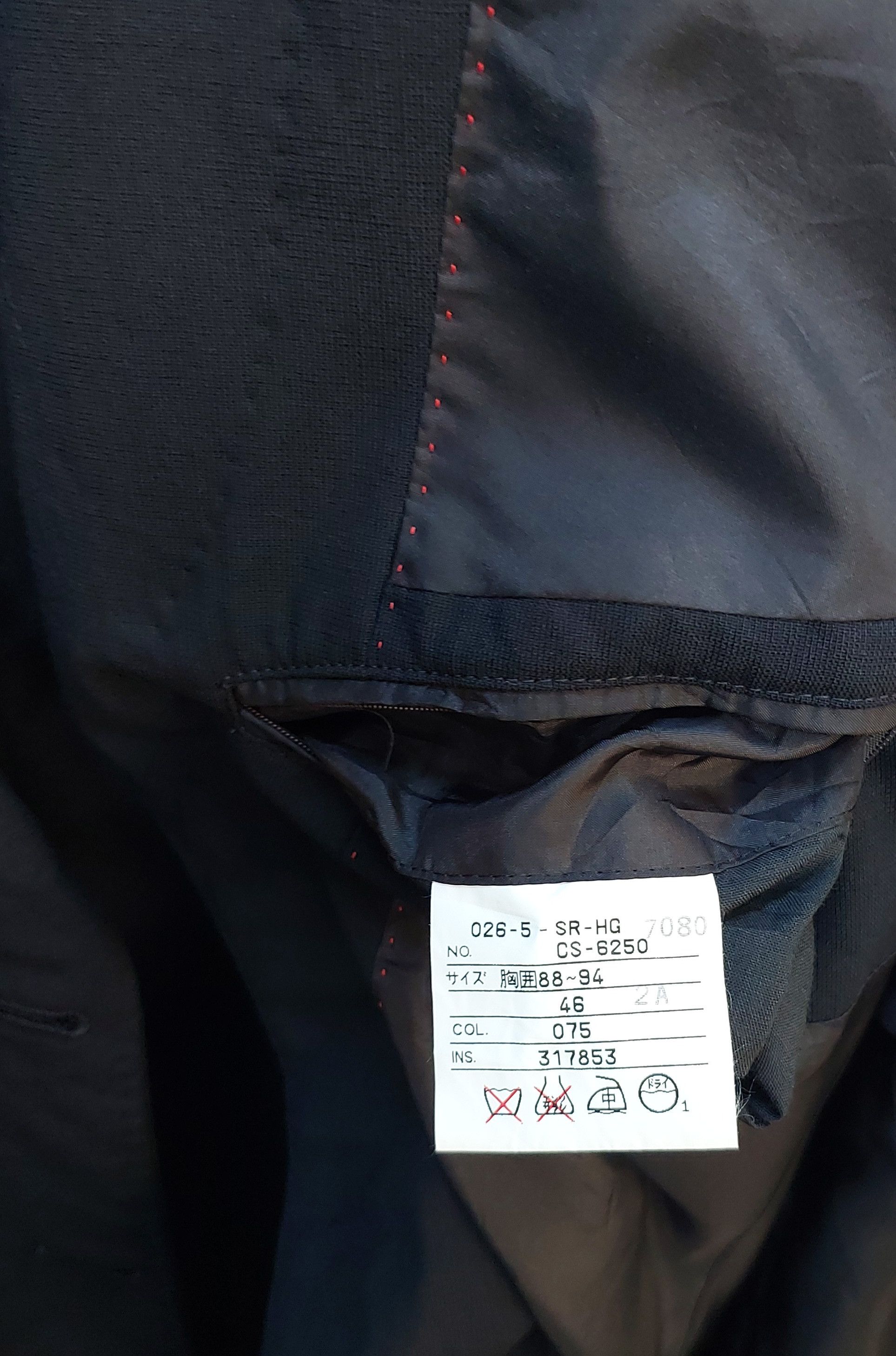 Jean Paul Gaultier Jean Paul Gaultier Half Lined Jacket Size 46S - 9 Thumbnail