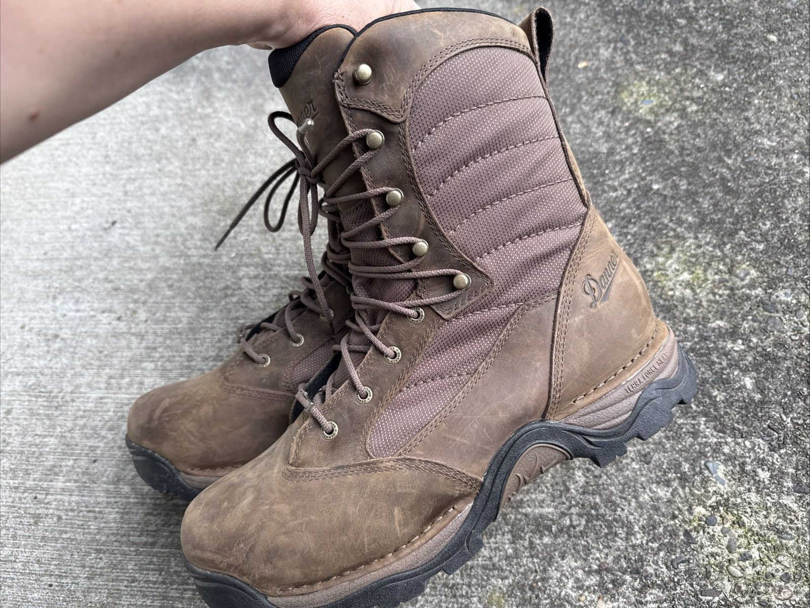 Danner Danner-Pronghorn 8" Men Size 13 Leather Boot Vibram 41340 Size US 13 / EU 46 - 12 Thumbnail