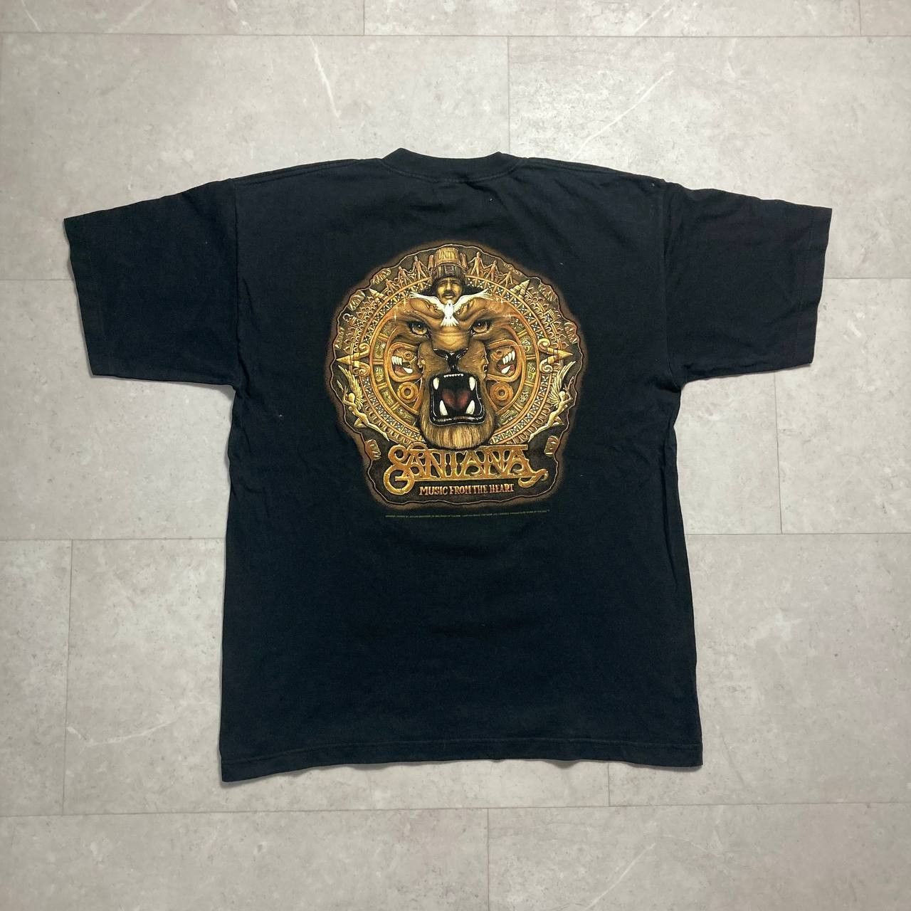 Band Tees Vintage Santana Music From The Heart Latin Blues Rock Band Size US XL / EU 56 / 4 - 1 Thumbnail