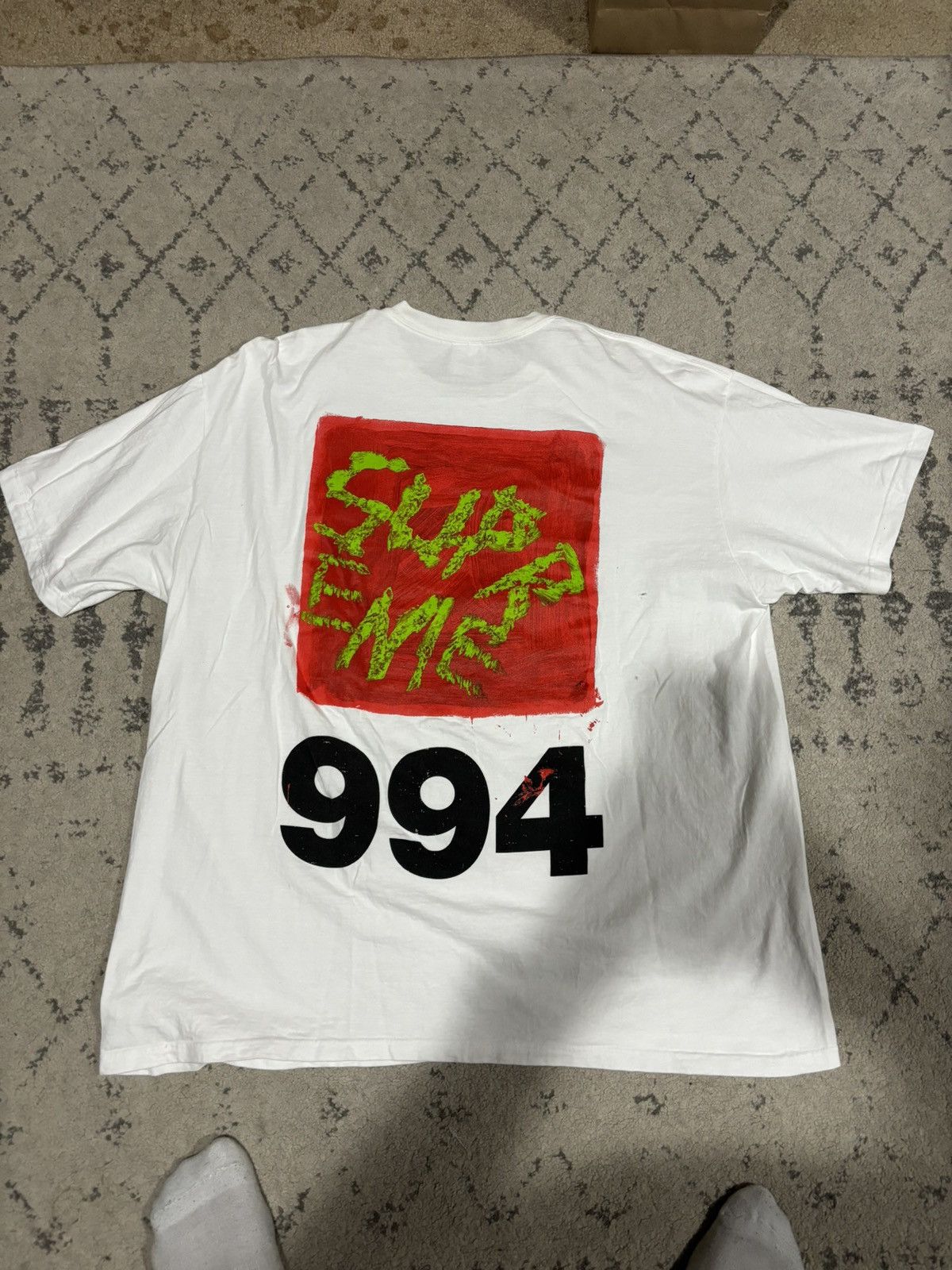 Supreme Supreme Paint TeeS24 Size US XXL / EU 58 / 5 - 3 Thumbnail