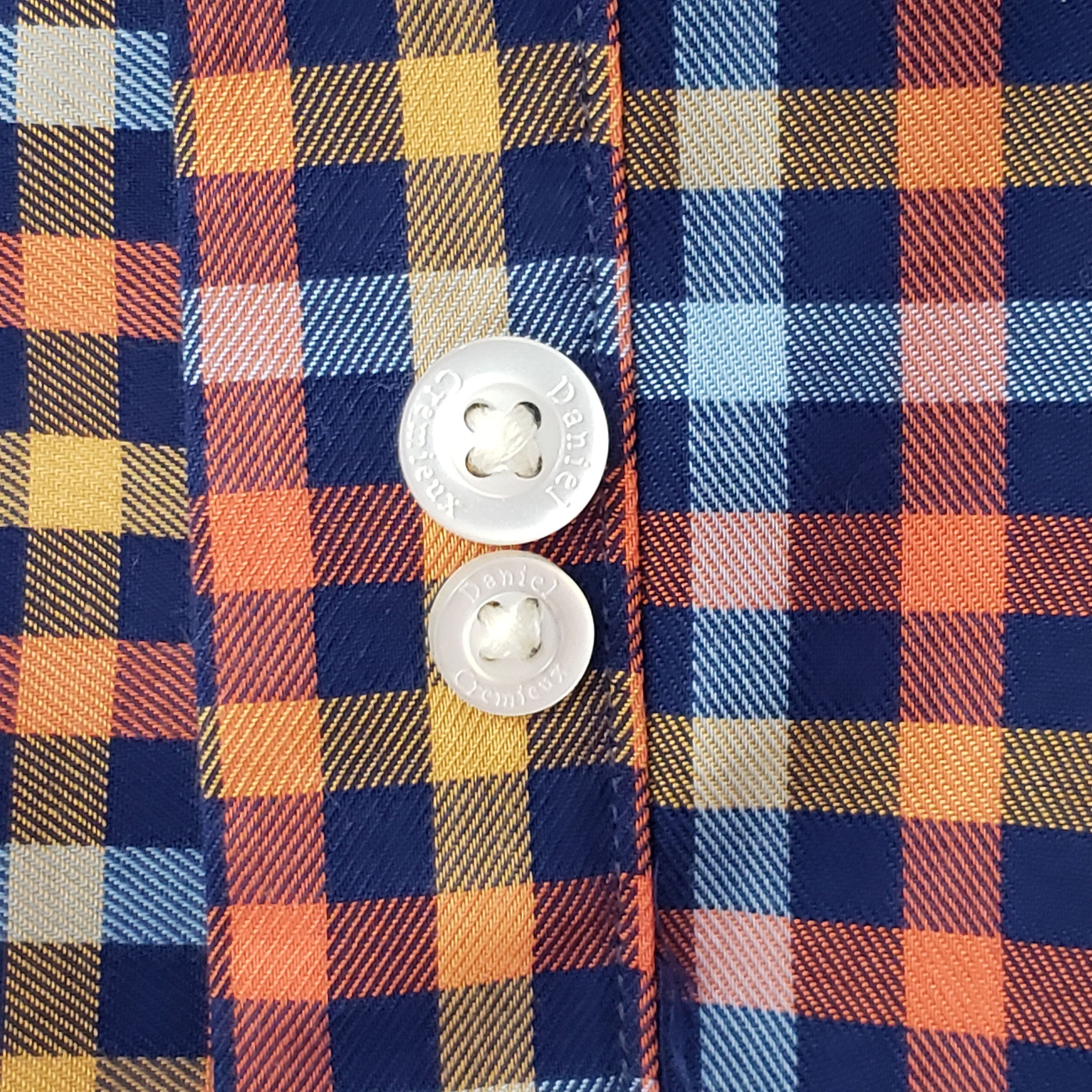 Daniel Cremieux Men's Daniel Cremieux Checked Button Down Shirt XXL Size US XXL / EU 58 / 5 - 5 Thumbnail