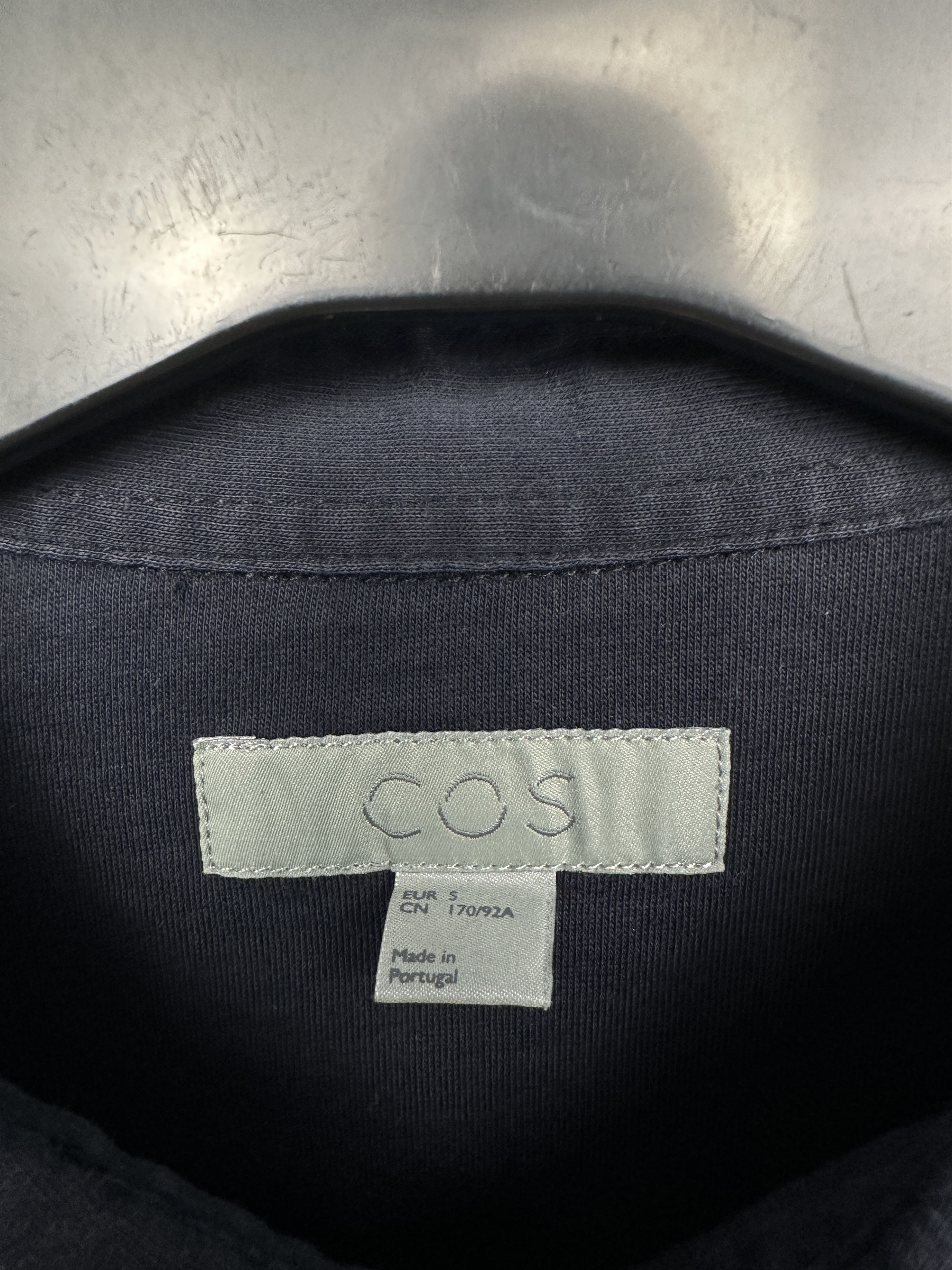 Cos Cos Mens Cotton Long Sleeve Shirt Size US S / EU 44-46 / 1 - 3 Thumbnail