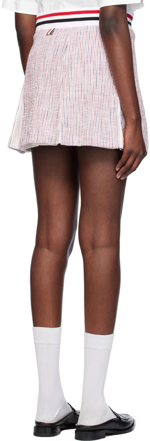 Thom Browne o1s22i1n0924 Tweed Seersucker Mini Skirt in Multicolor Size 27" / US 4 / IT 40 - 3 Thumbnail