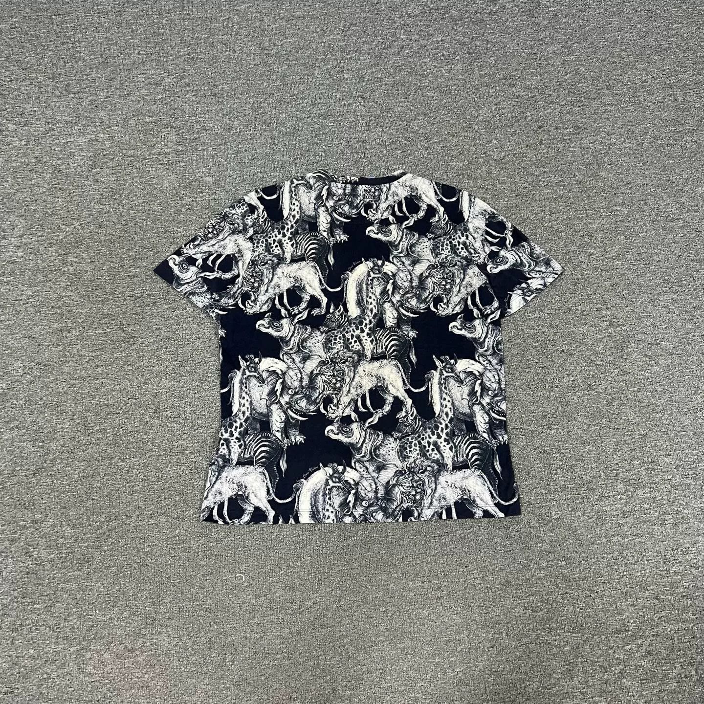 Louis Vuitton louis vuitton animal print short sleeve t-shirt Size US L / EU 52-54 / 3 - 2 Thumbnail