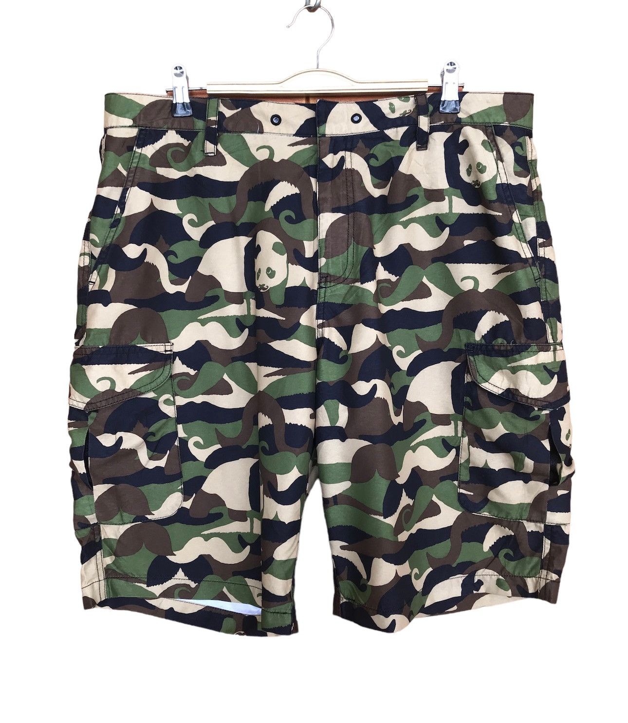 Enjoi Skateboarding Camouflaged Cargo Short Pants