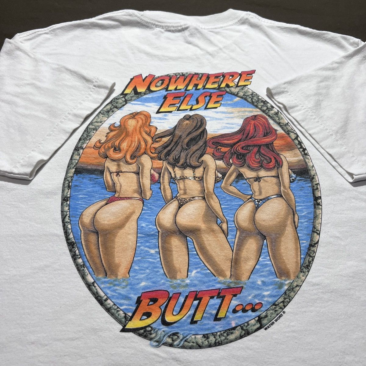 Vintage Y2K Nowhere Else Butt Funny Humor Tee L graphic sexy Size US L / EU 52-54 / 3 - 1 Thumbnail