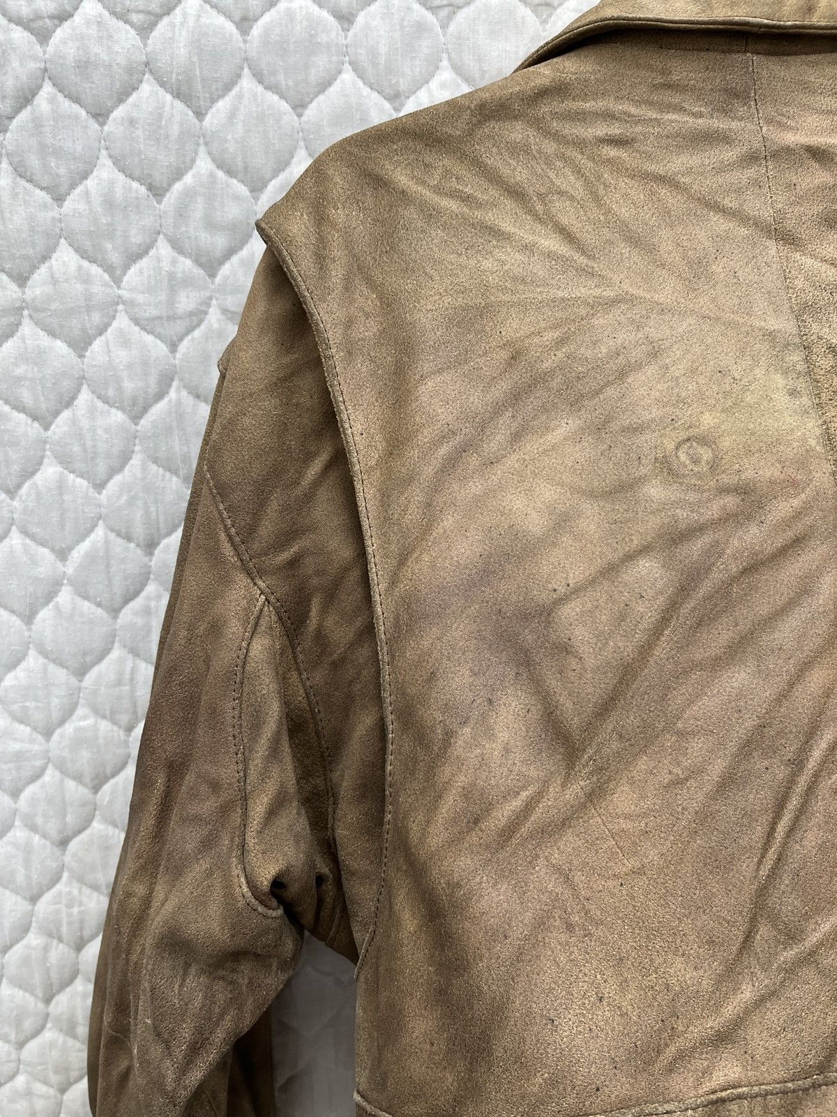 Genuine Leather 🔥🔥🔥STEALS VTG EVANS ENTERPRISE LEATHER JACKET Size US M / EU 48-50 / 2 - 20 Thumbnail