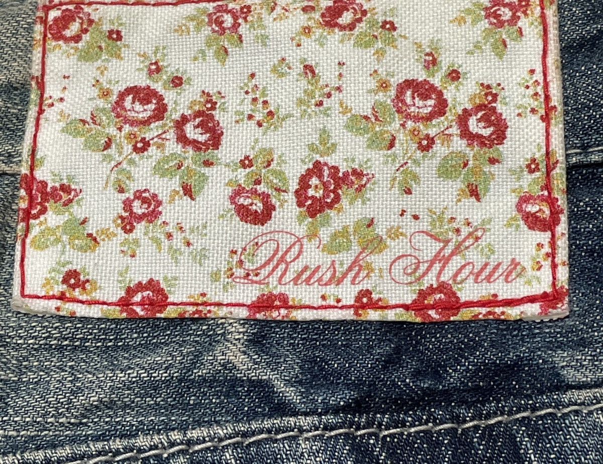 Japanese Brand × Vintage Vintage Japanese Brand Rush Hour Ripped Jeans 2000s Size US 31 - 10 Thumbnail