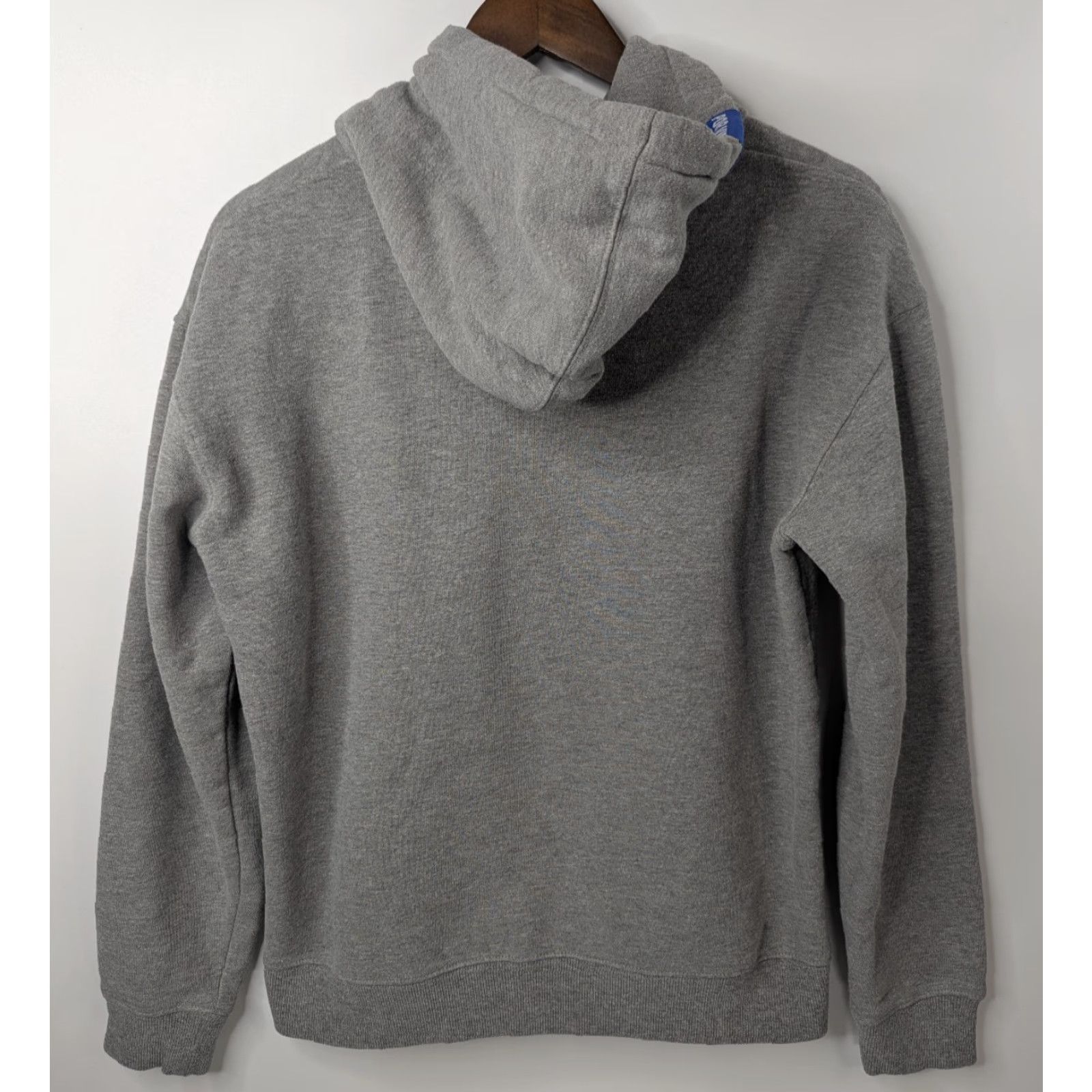 Vintage Dixxon Hoodie Women's M Gray Pullover Sweatshirt All Seasons Hooded Pockets Logo Tattoo Biker Size M / US 6-8 / IT 42-44 - 5 Thumbnail