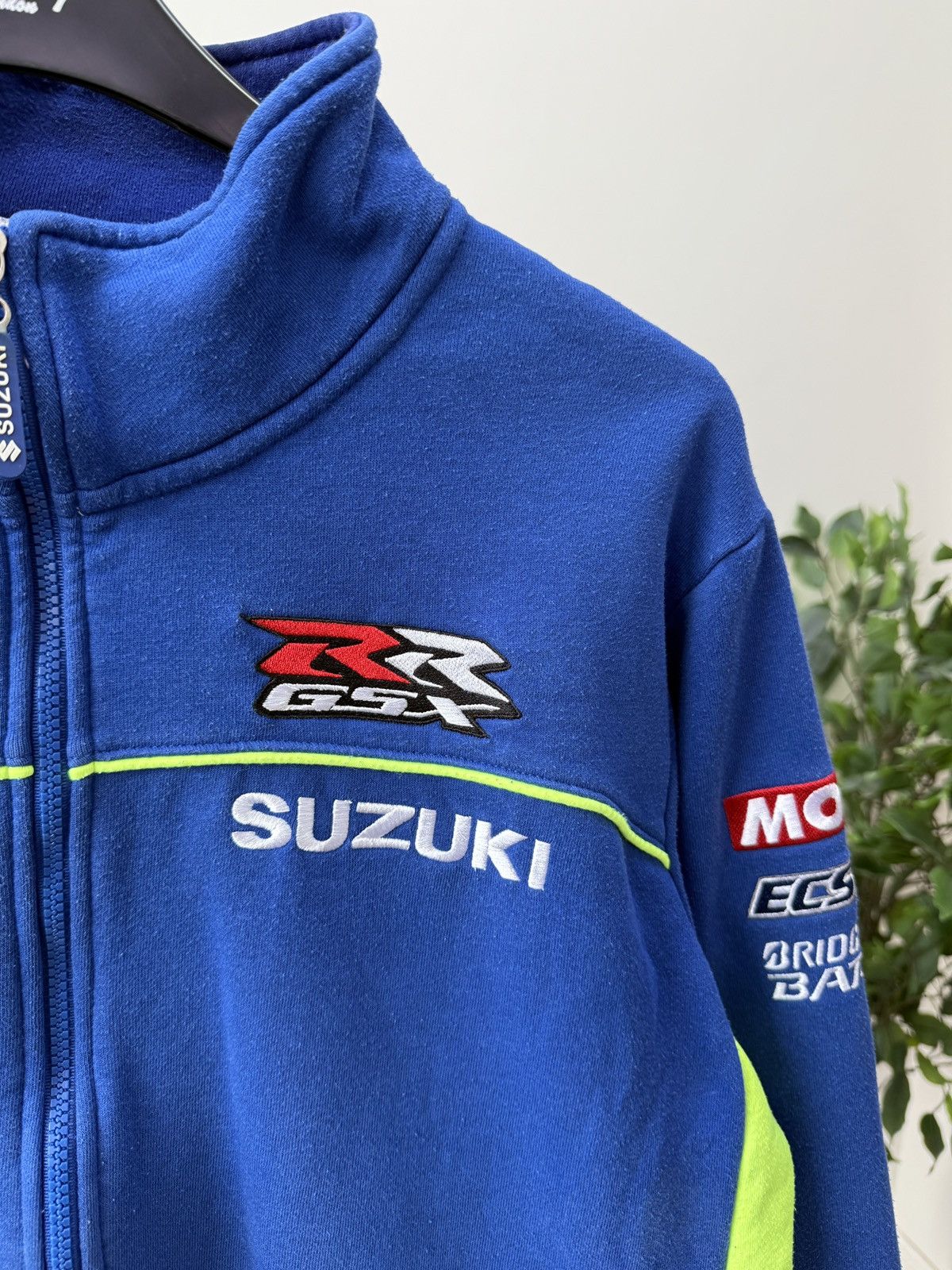 Other Vintage Suzuki MotoGP Team Jacket Mens Blue Full Zip Racing Size US XL / EU 56 / 4 - 4 Thumbnail