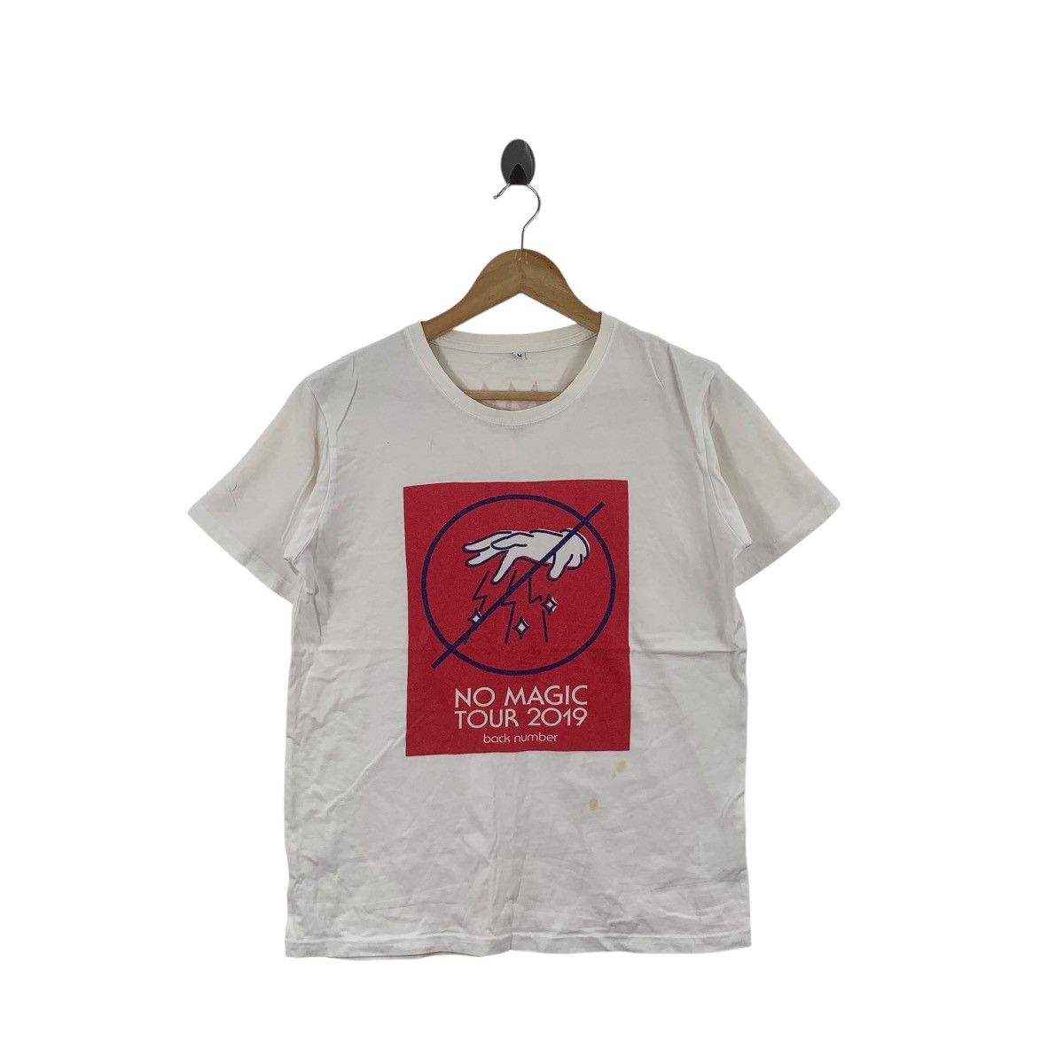 Band Tees NO MAGIC TOUR 2019 Back Number Official Merchandise Tee Size US M / EU 48-50 / 2 - 1 Thumbnail