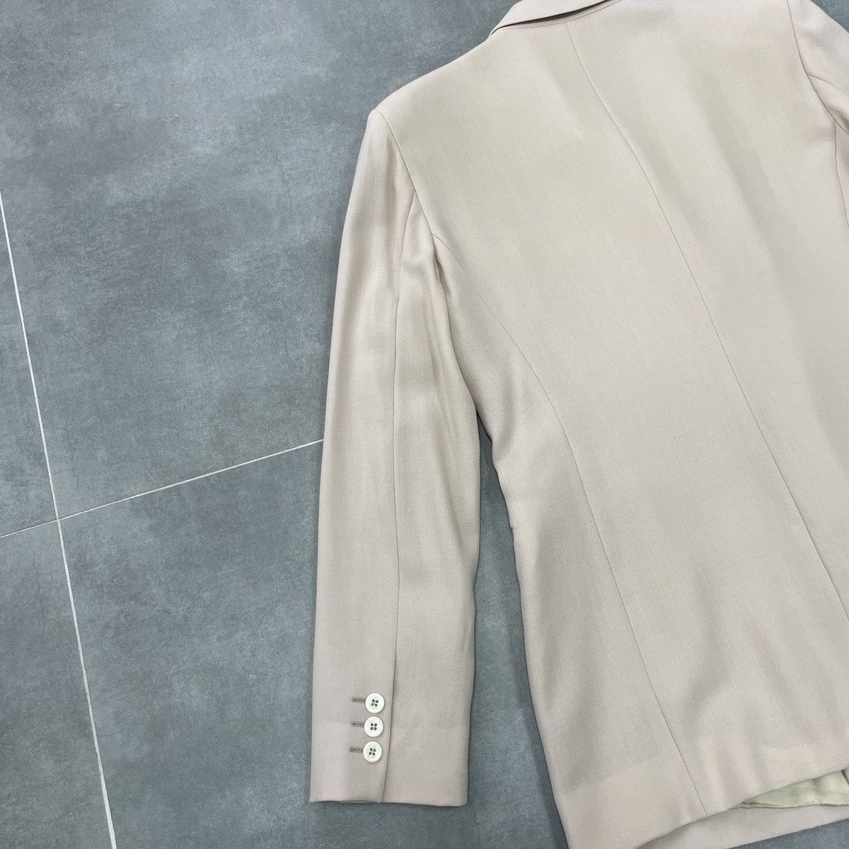 Emporio Armani × Vintage Vintage Emporio Armani Wool Blazer Size 46 Size L / US 10 / IT 46 - 20 Thumbnail