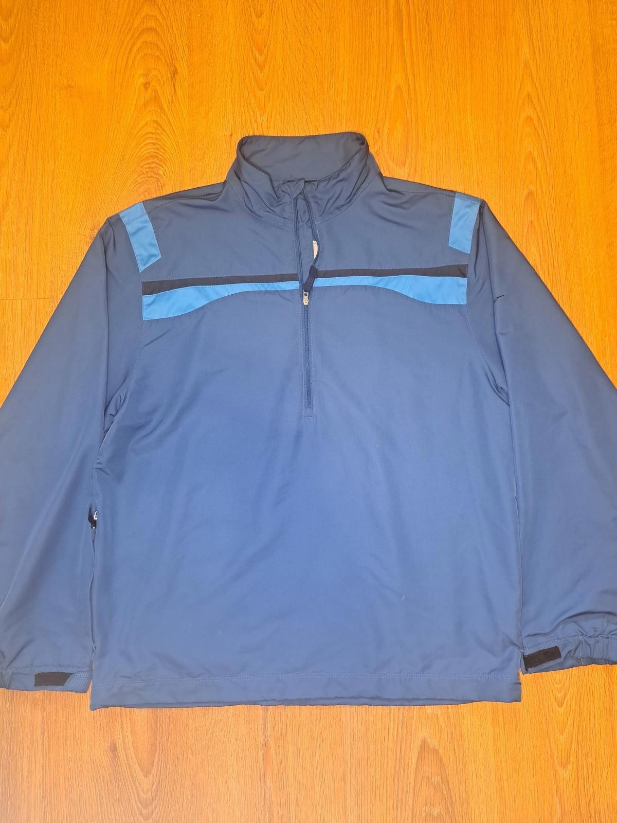 Nike Nike Golf Quarter Zip Pullover Jacket Sweater Medium Blue Size US M / EU 48-50 / 2 - 1 Thumbnail