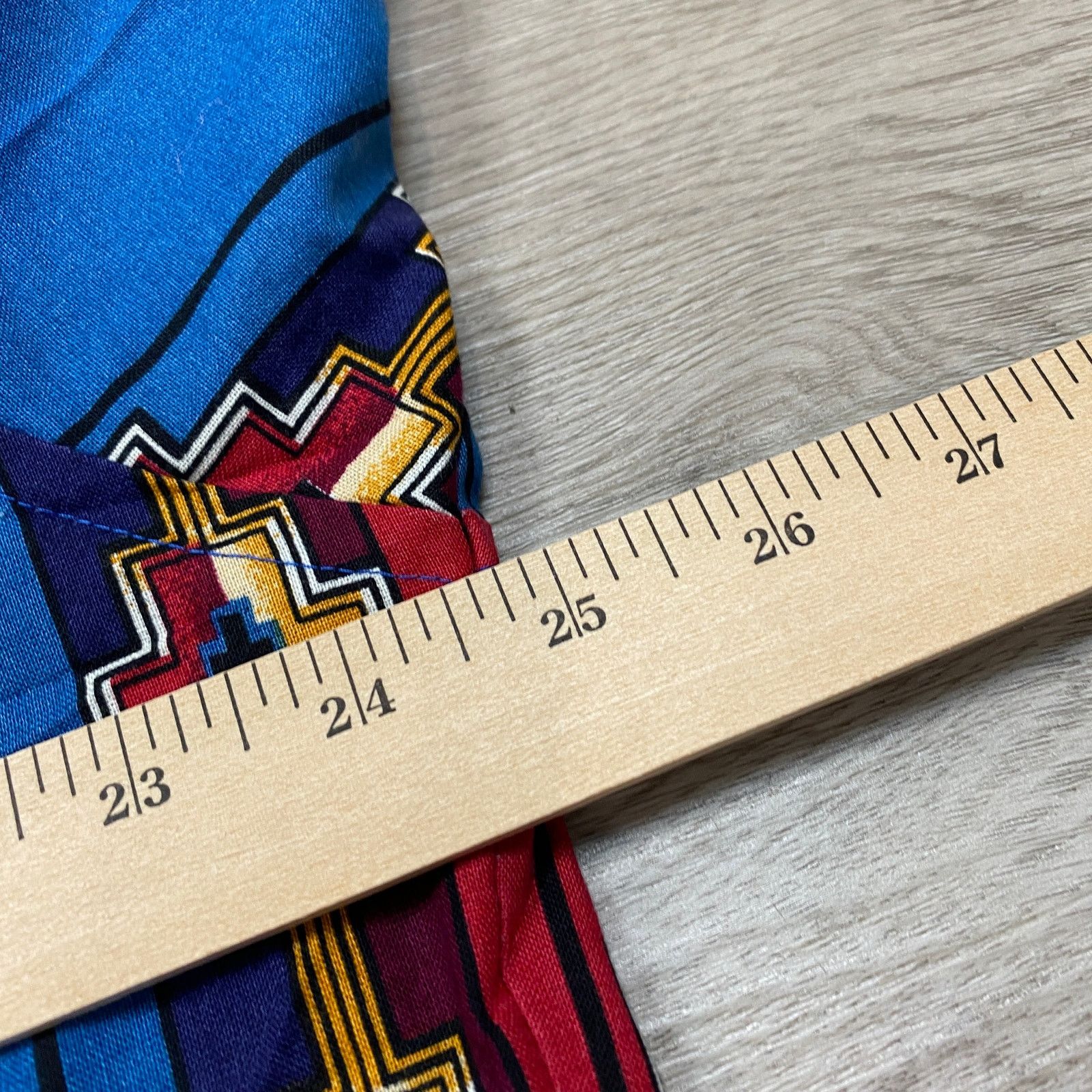 Vintage × Wrangler VTG Wrangler Aztec Brushpopper Western Pearl Snap Men's XL Size US XL / EU 56 / 4 - 5 Thumbnail