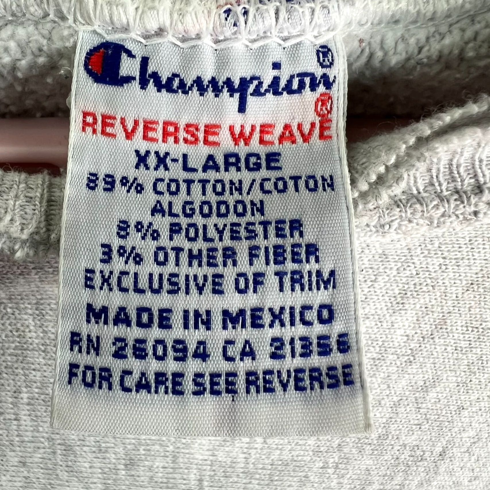 Champion VINTAGE Champion Reverse Weave Sweatshirt Mens 2XL Gray Sweatshirt Size US XXL / EU 58 / 5 - 5 Thumbnail