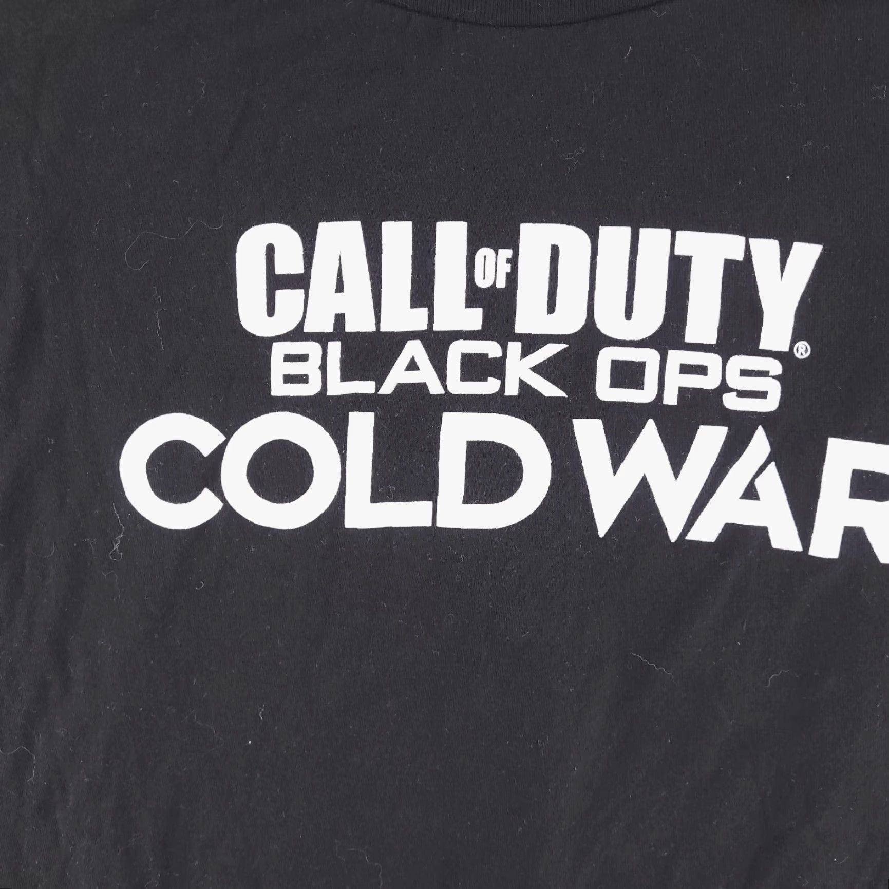 Vintage Call of Duty Shirt Mens XL Black Short Sleeve Cold War Game Stop Size US XL / EU 56 / 4 - 3 Thumbnail