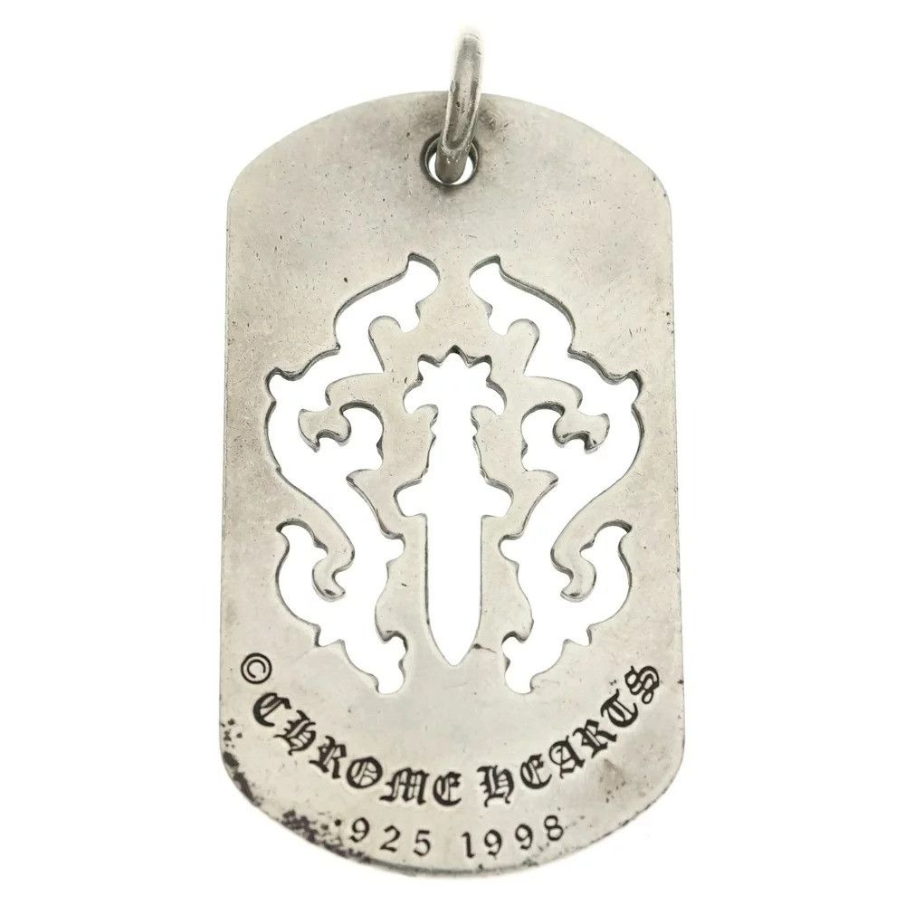 Chrome Hearts CHROME HEARTS CUT OUT DAGGER DOG TAG SILVER Size ONE SIZE - 4 Thumbnail
