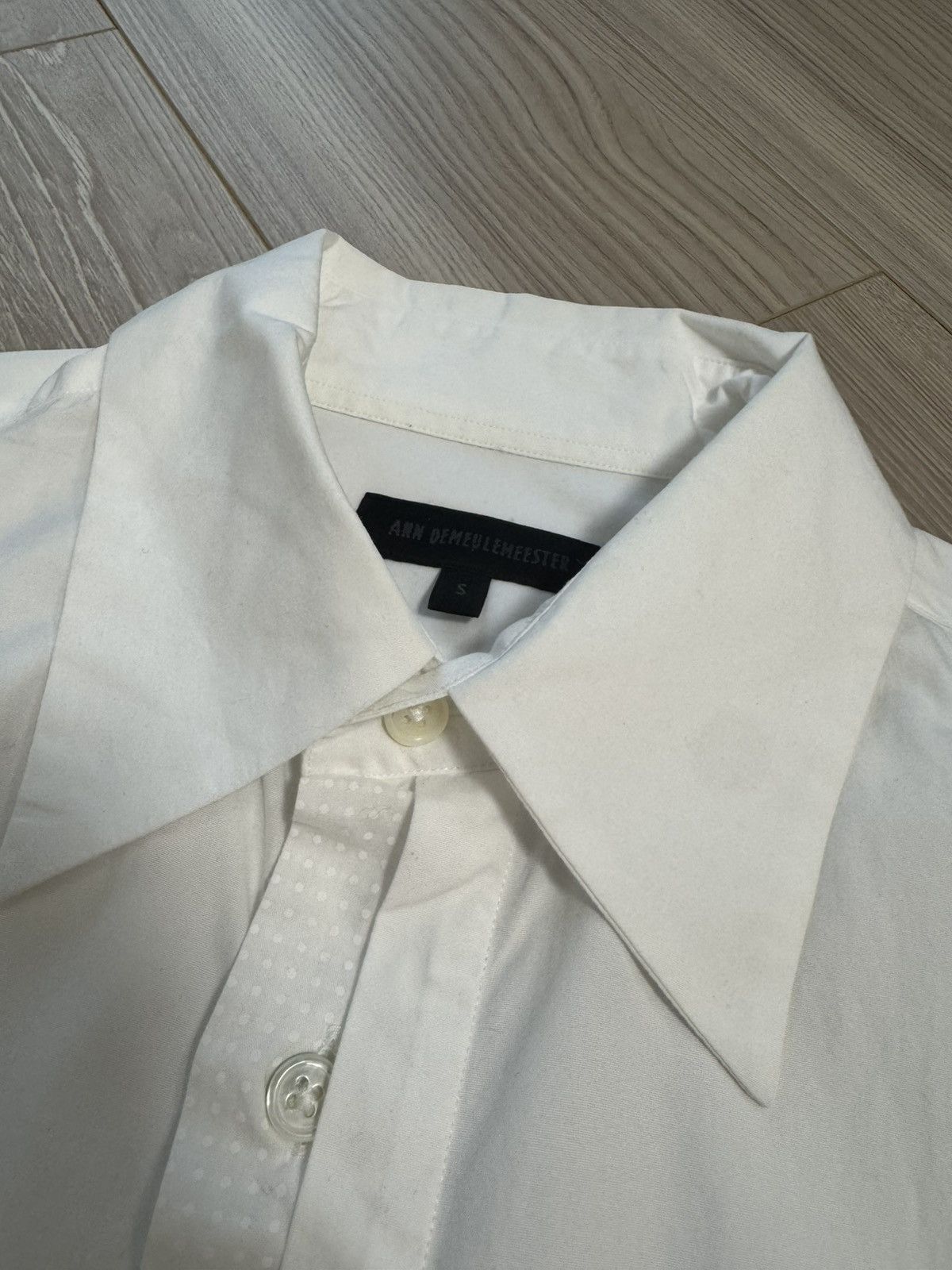 Ann Demeulemeester Ann Demeulemeester 2000s Cotton Poplin Shirt Size US S / EU 44-46 / 1 - 8 Thumbnail