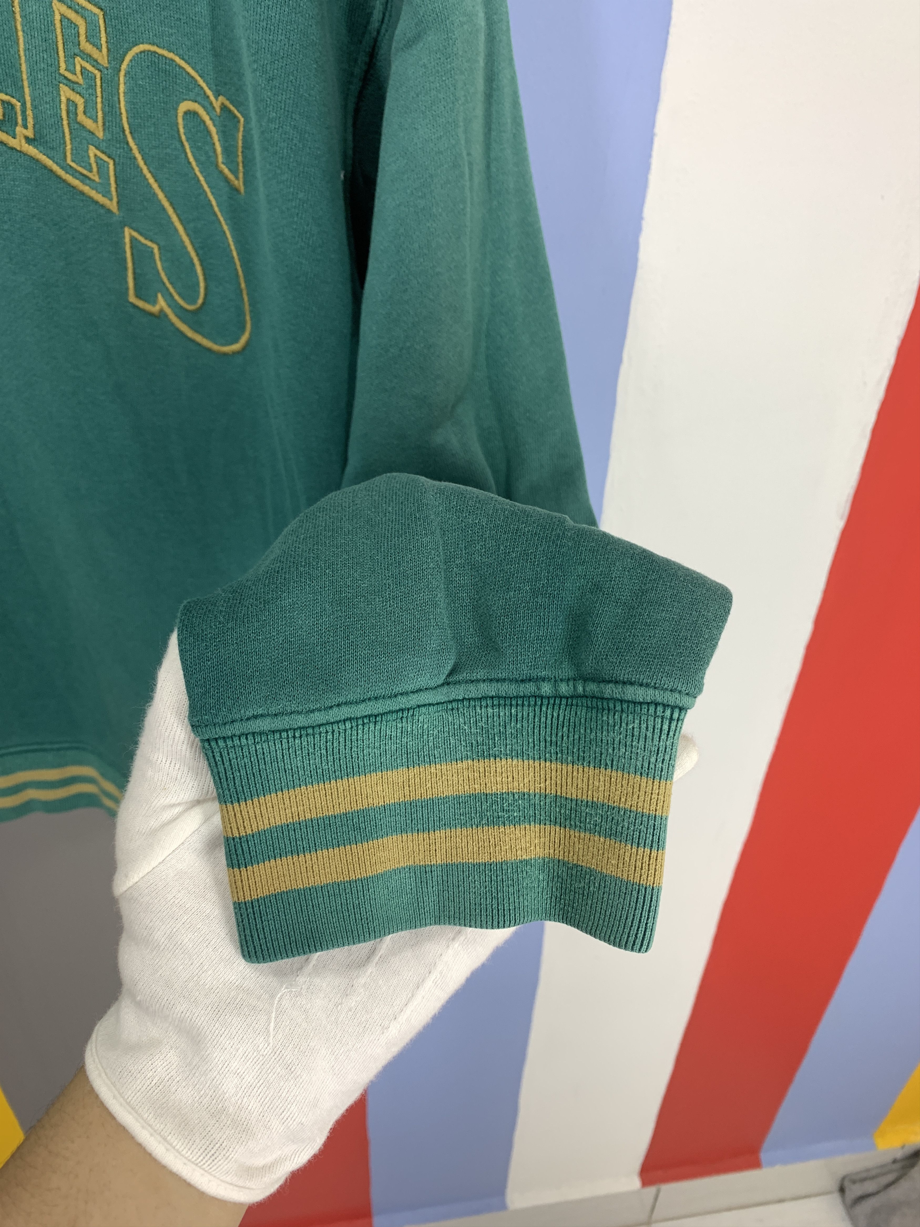 GU LOS ANGELES Crew Neck Sweatshirt #2203/21 Size US XL / EU 56 / 4 - 3 Thumbnail