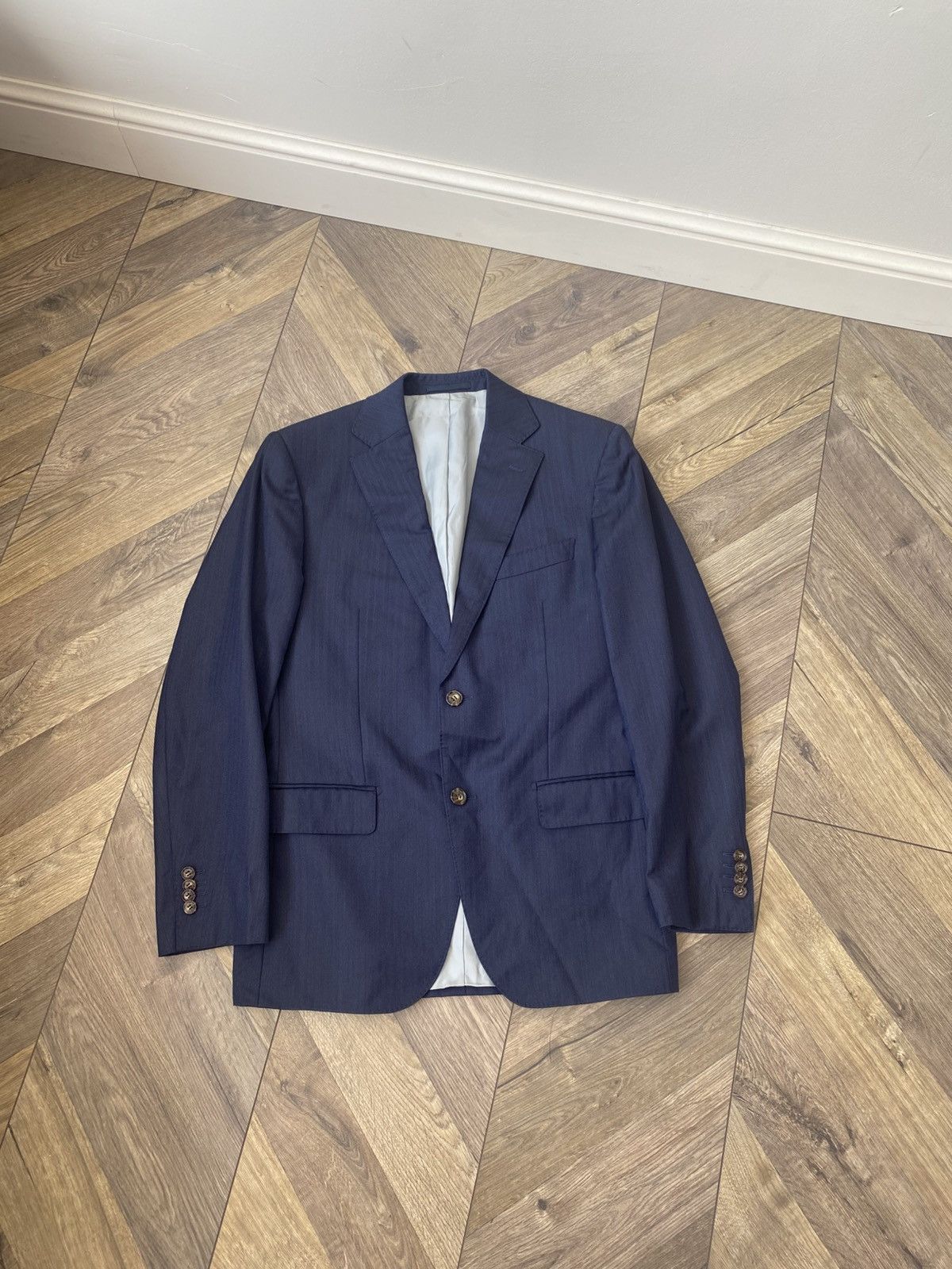 Suitsupply Vintage SuitSupply Napoli Old money style rare suit Size 48R - 3 Thumbnail