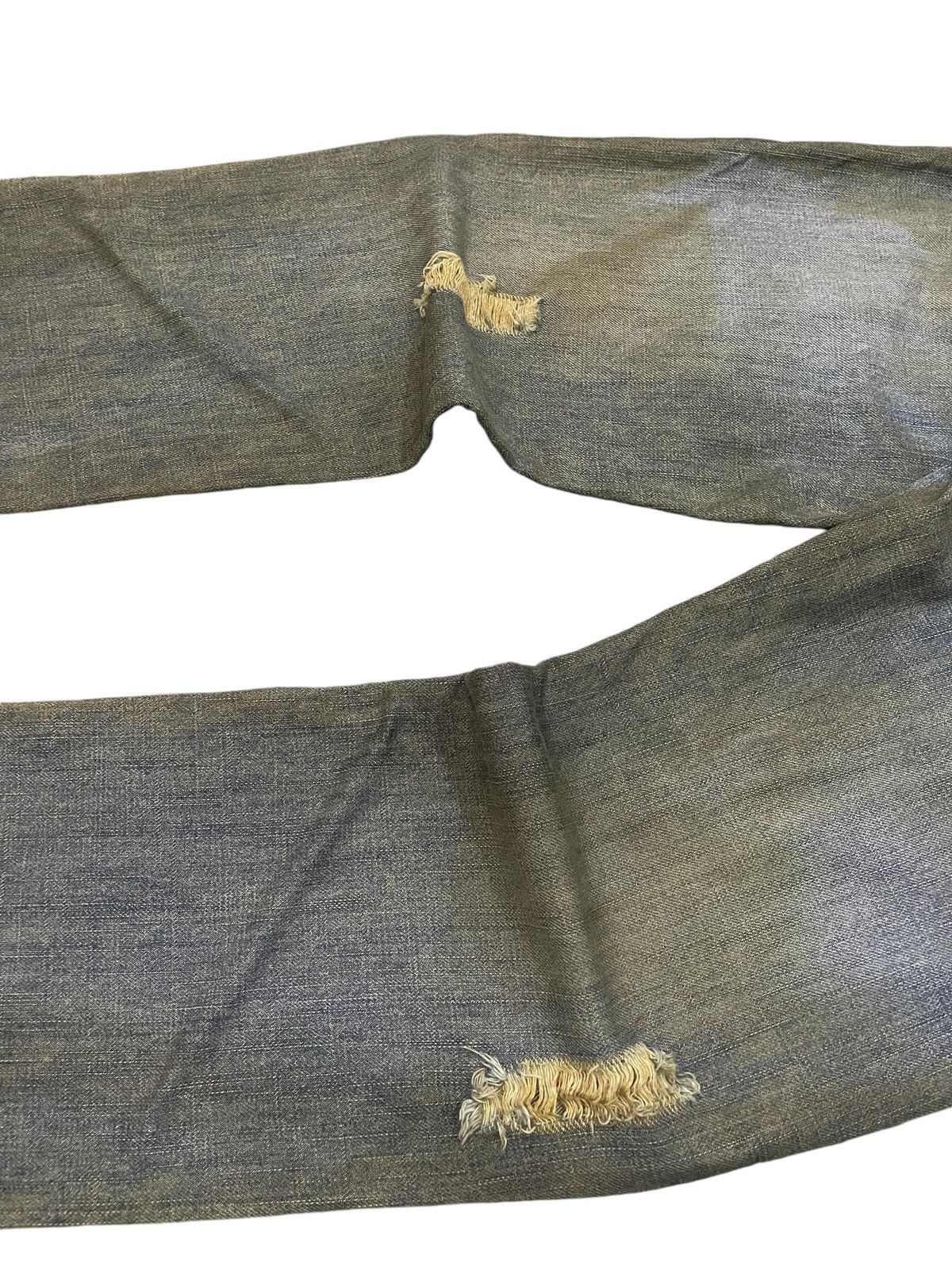 Hysteric Glamour × Japanese Brand × No Future No Future Japanese Punk Mud Wash Distressed Jeans Size US 29 - 19 Thumbnail