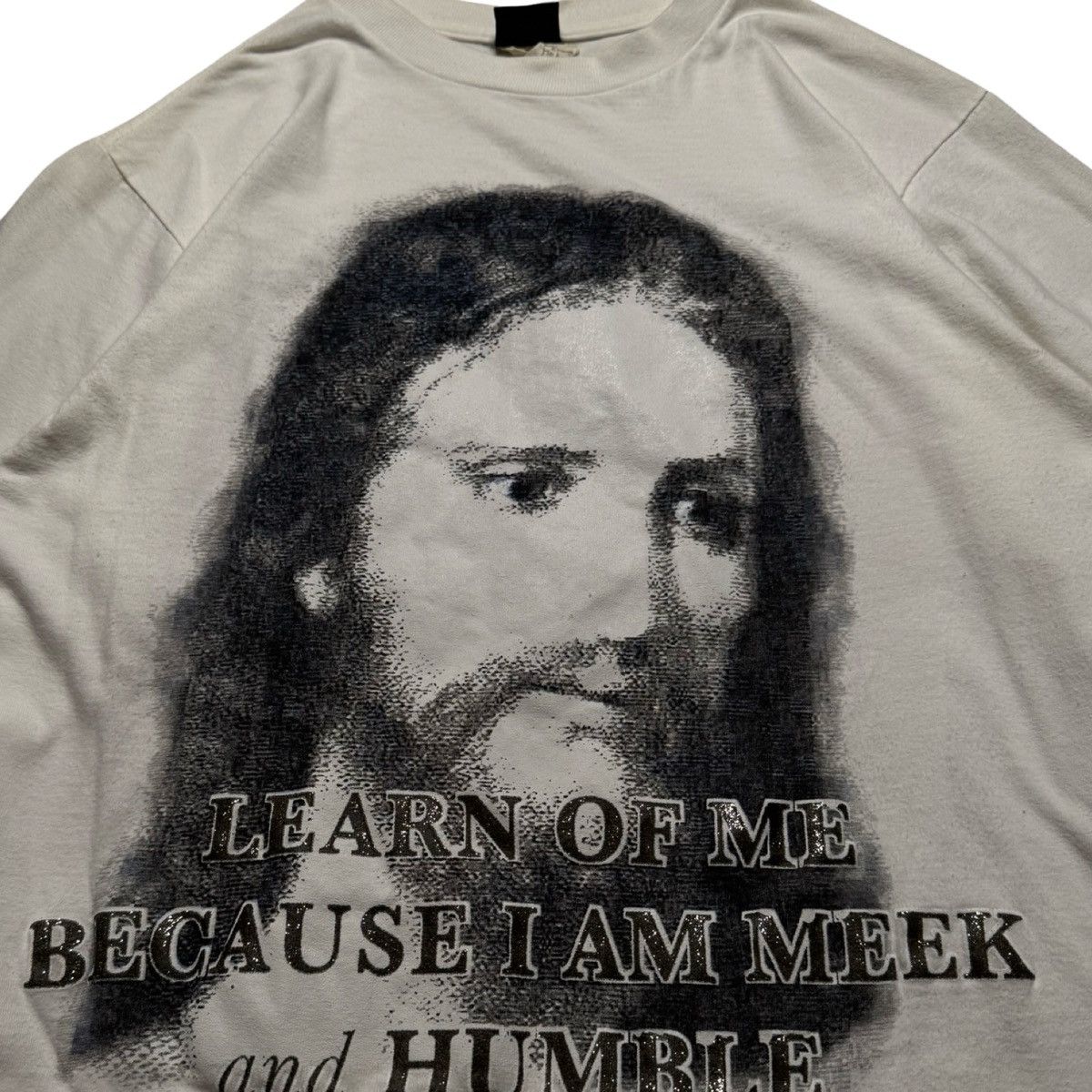 Other 90s Jesus Tee Matthew 11:29 Graphic Long Sleeve T Shirt S Size US S / EU 44-46 / 1 - 2 Thumbnail