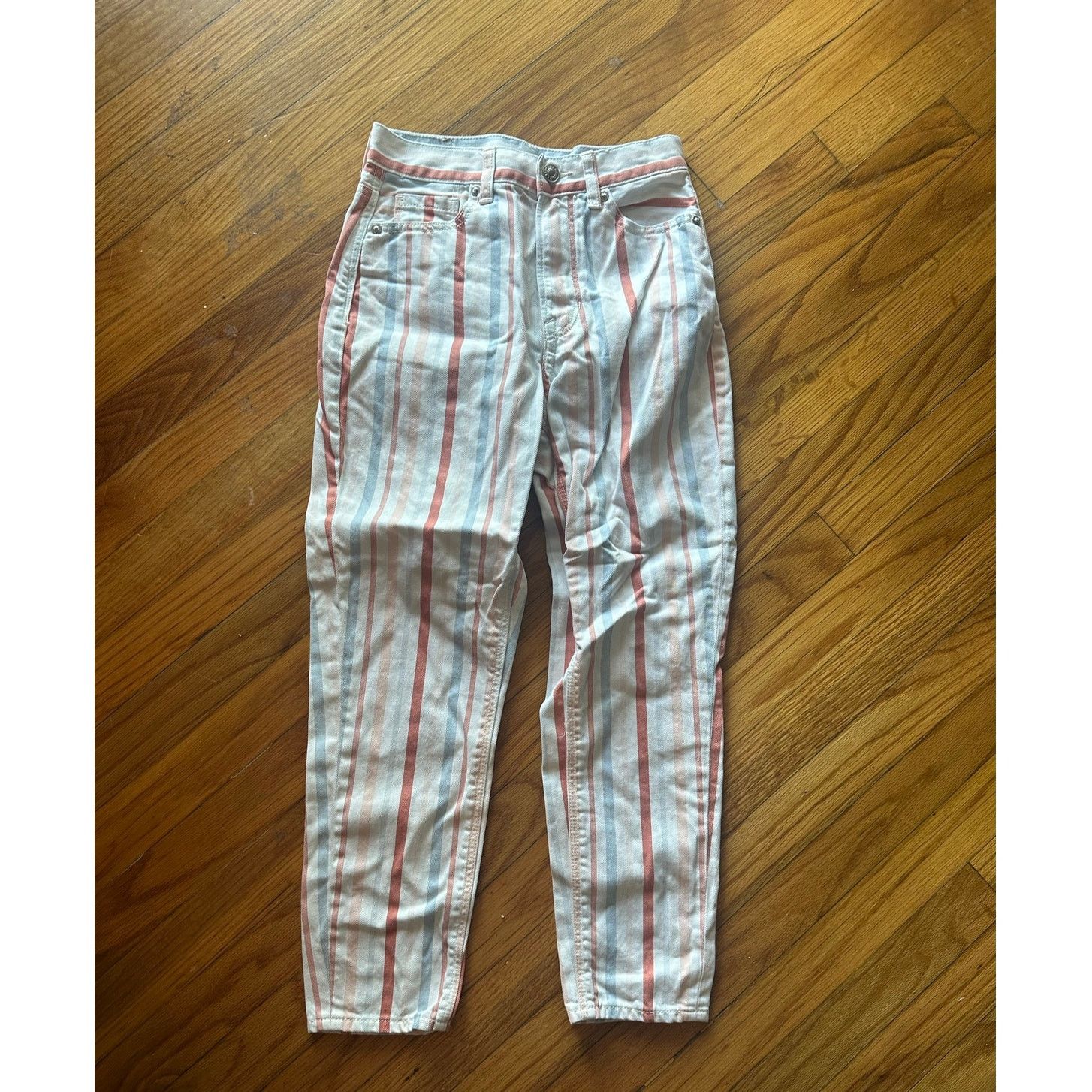 American Eagle Outfitters American Eagle High Rise Mom Jeans – Women’s 00 Extra Short Size 24" / US 00 / IT 34 - 1 Thumbnail
