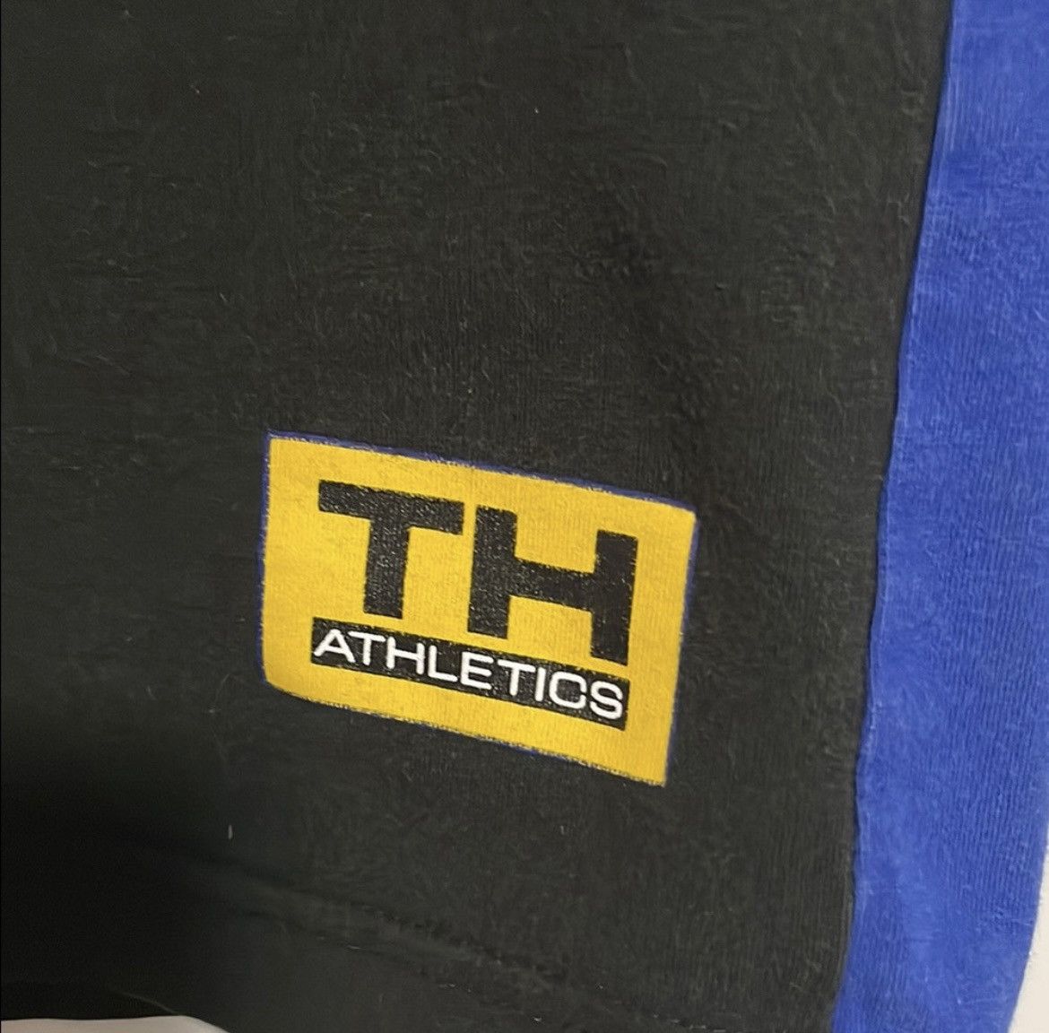 Tommy Hilfiger Tommy Hilfiger Blue and Black Muscle Tee Size US L / EU 52-54 / 3 - 3 Thumbnail