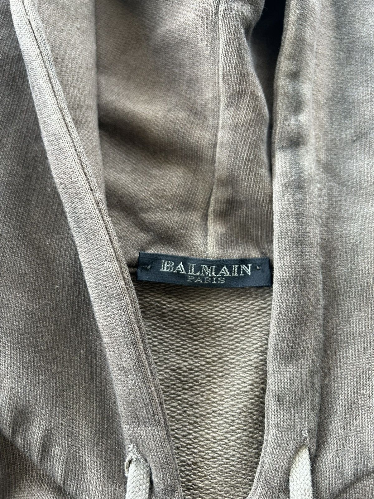 Balmain Balmain Homme AW11 Campaign Zip Up Hoodie Decarnin Size US S / EU 44-46 / 1 - 9 Thumbnail