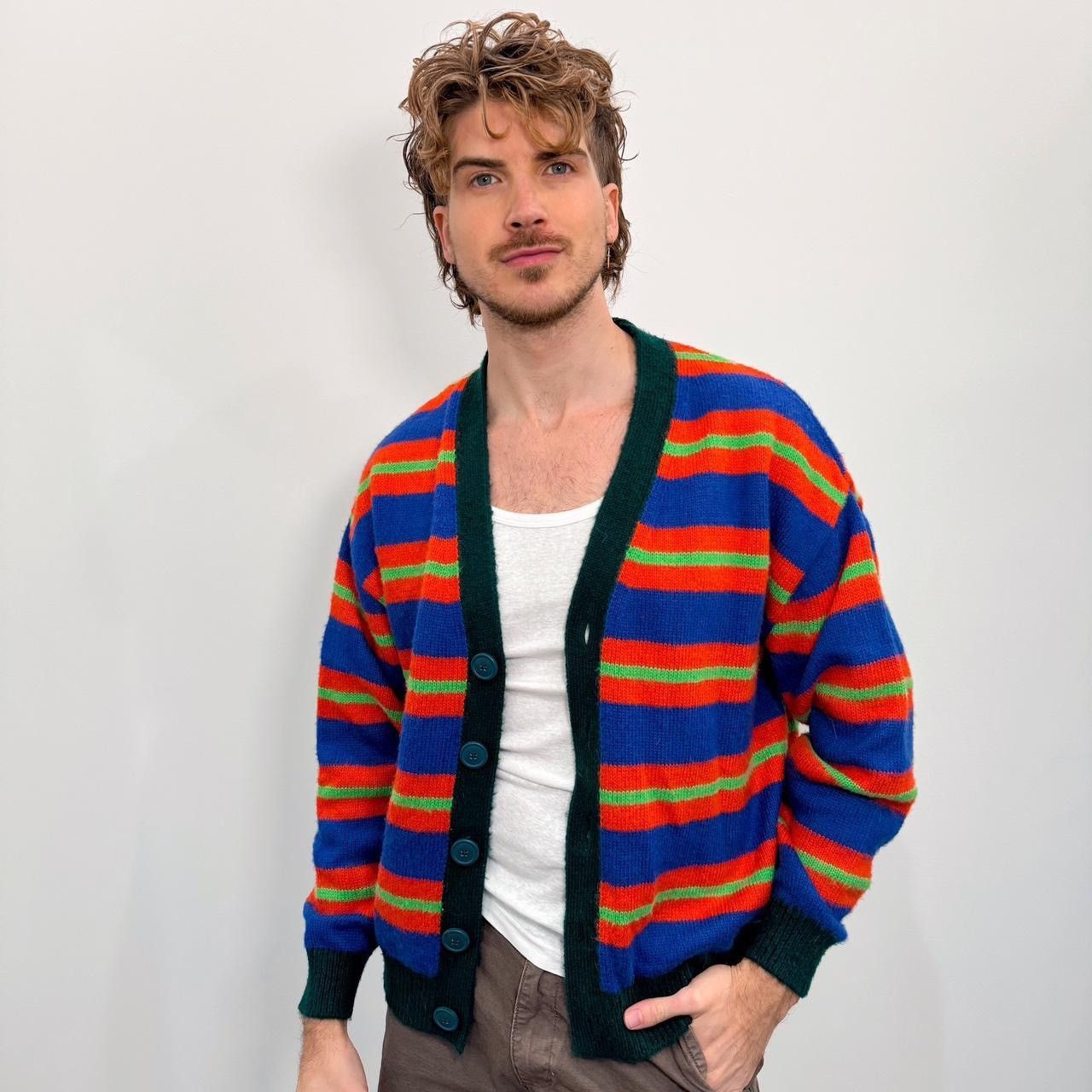 Asos ASOS Striped Cardigan Size US XS / EU 42 / 0 - 4 Thumbnail