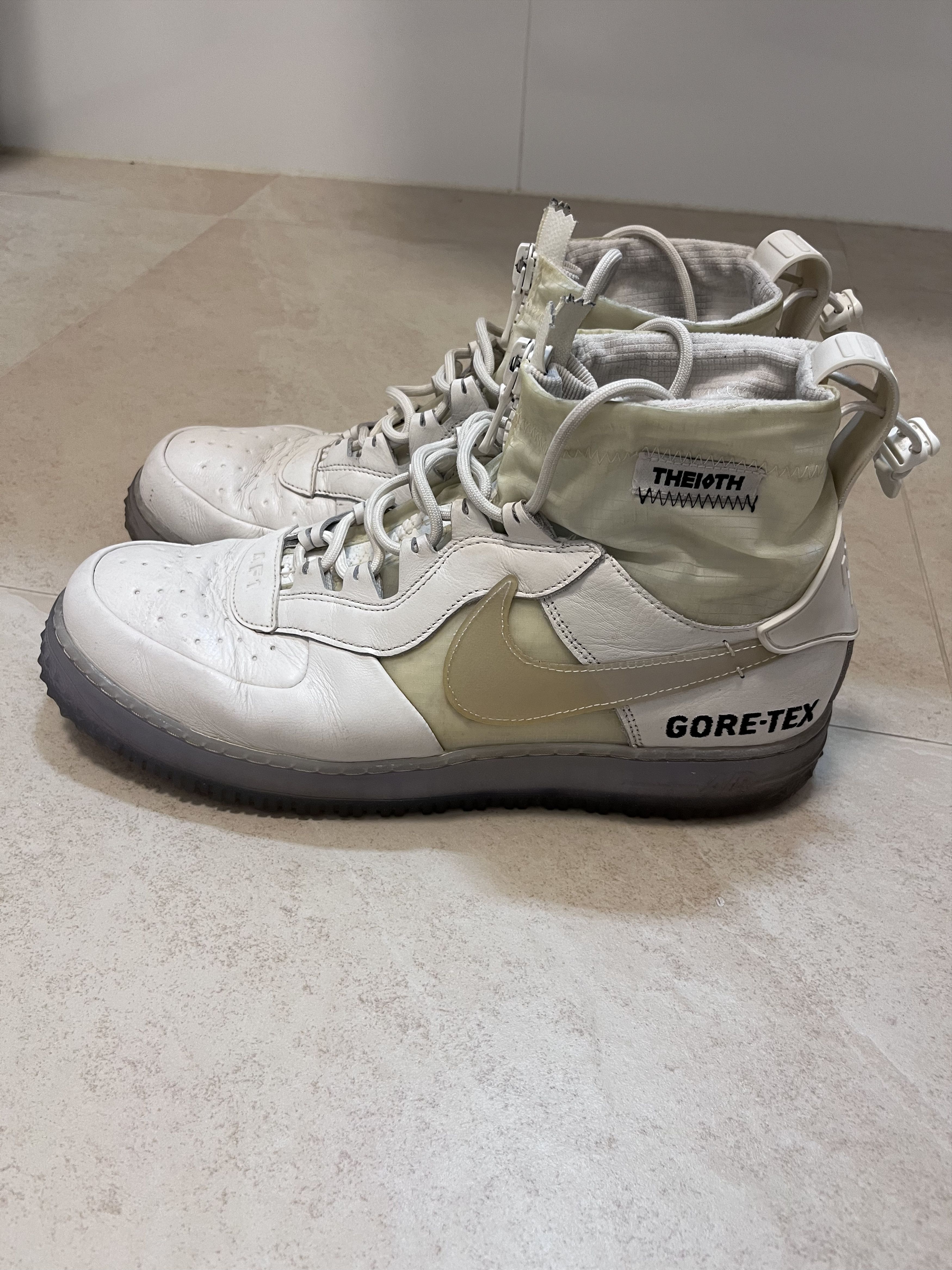 Nike Nike Air Force 1 High Gore-Tex “Phantom White“ Size US 14 / EU 47 - 3 Thumbnail