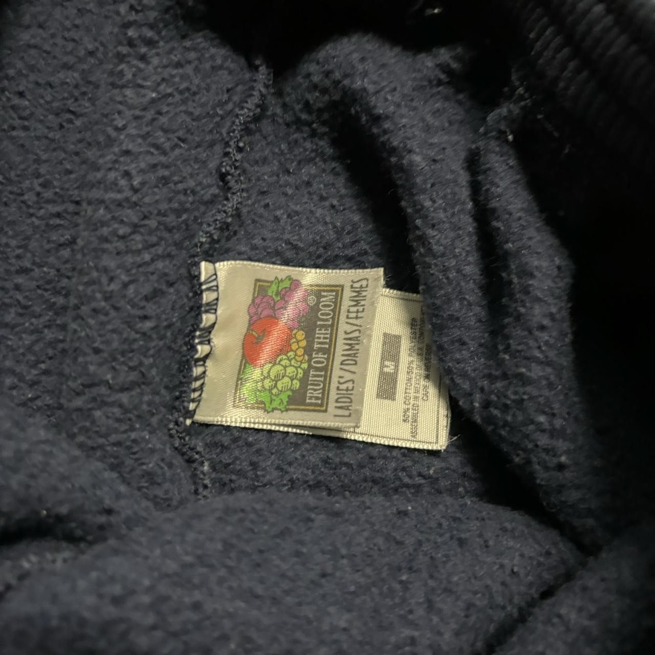 Japanese Brand × Vintage Crazy Vintage 90s Navy Blue Essential Sweatpants! Size US 30 / EU 46 - 6 Thumbnail