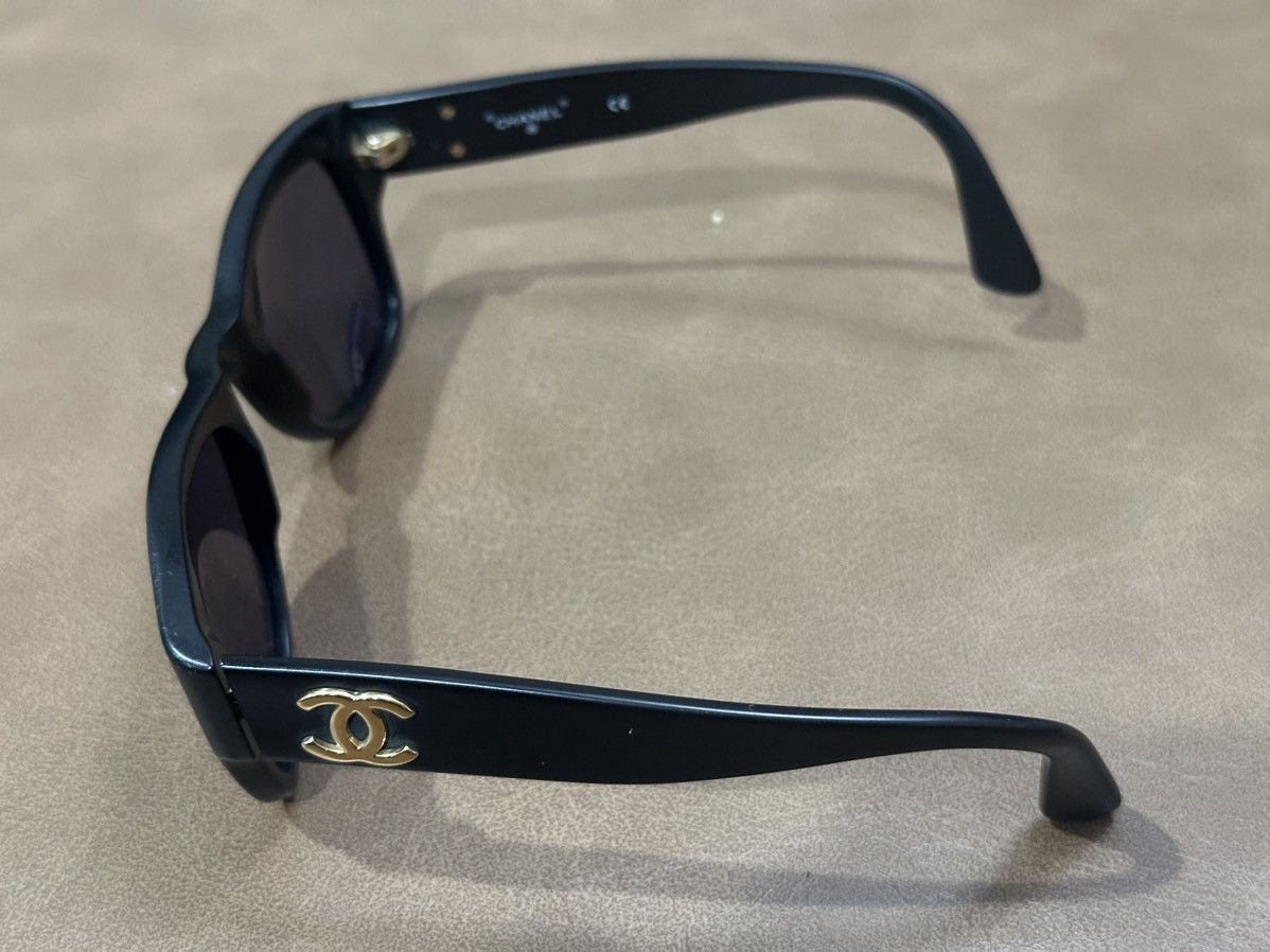 Chanel Chanel CC Sunglasses Black Size ONE SIZE - 2 Thumbnail