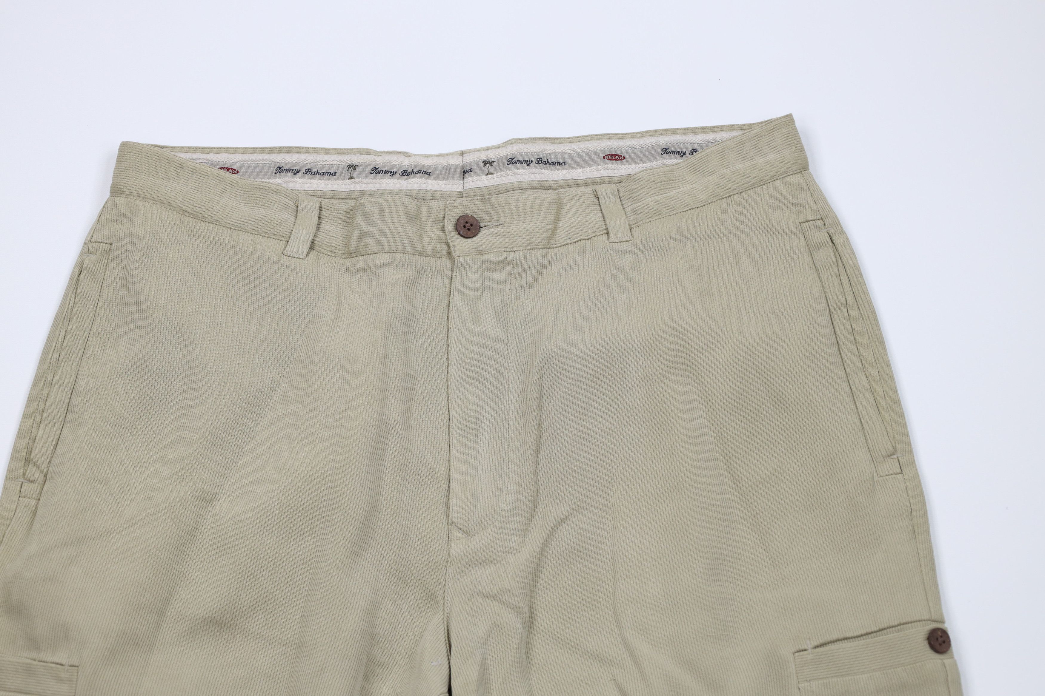 Tommy Bahama Vintage 90s Tommy Bahama Relax Blend Wide Leg Cargo Pants Size US 36 / EU 52 - 2 Thumbnail