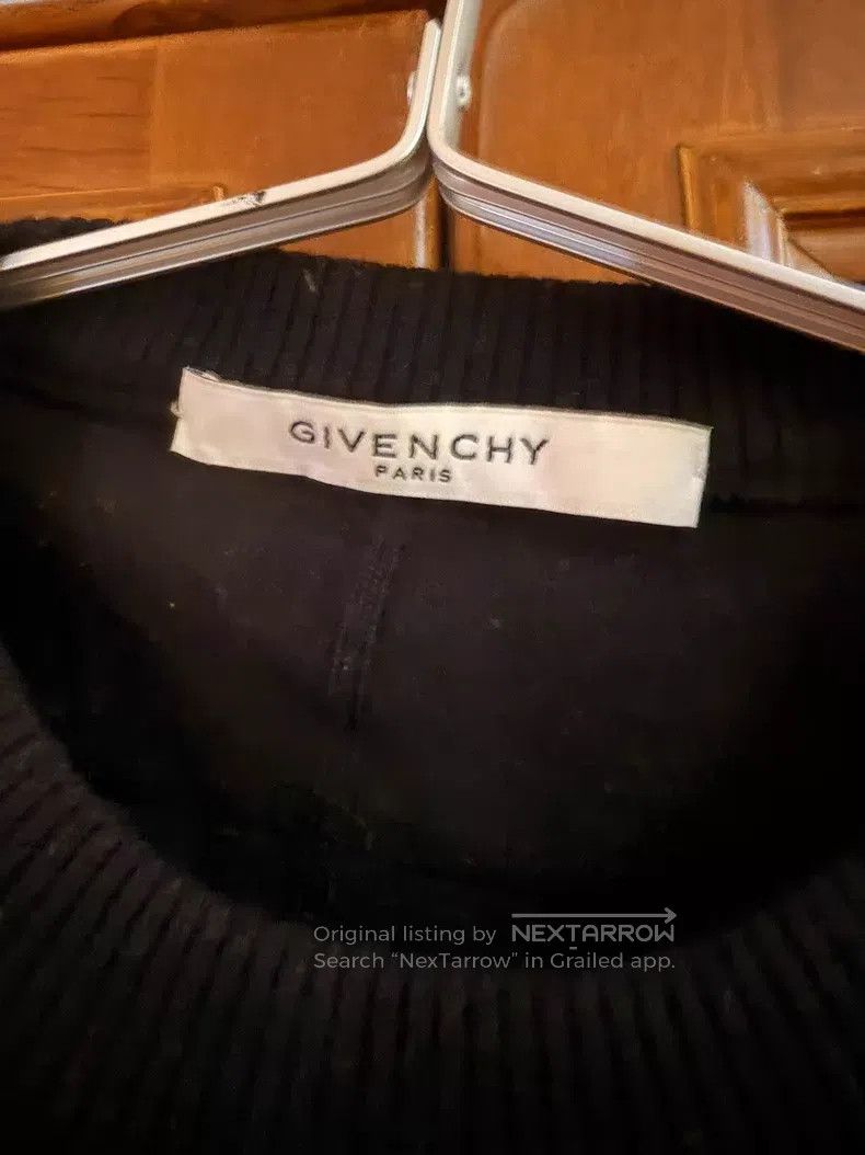 Givenchy Givenchy Wool Long Sleeve T-Shirt Size US L / EU 52-54 / 3 - 3 Thumbnail