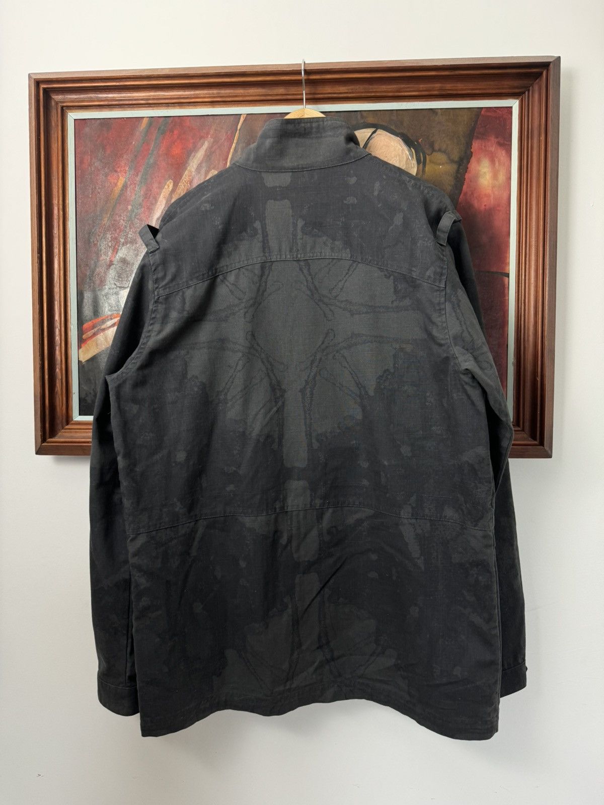 Nike ACG Nike ACG Vintage Grey Black Vintage Jacket Y2k Cargo Print Size US L / EU 52-54 / 3 - 2 Thumbnail