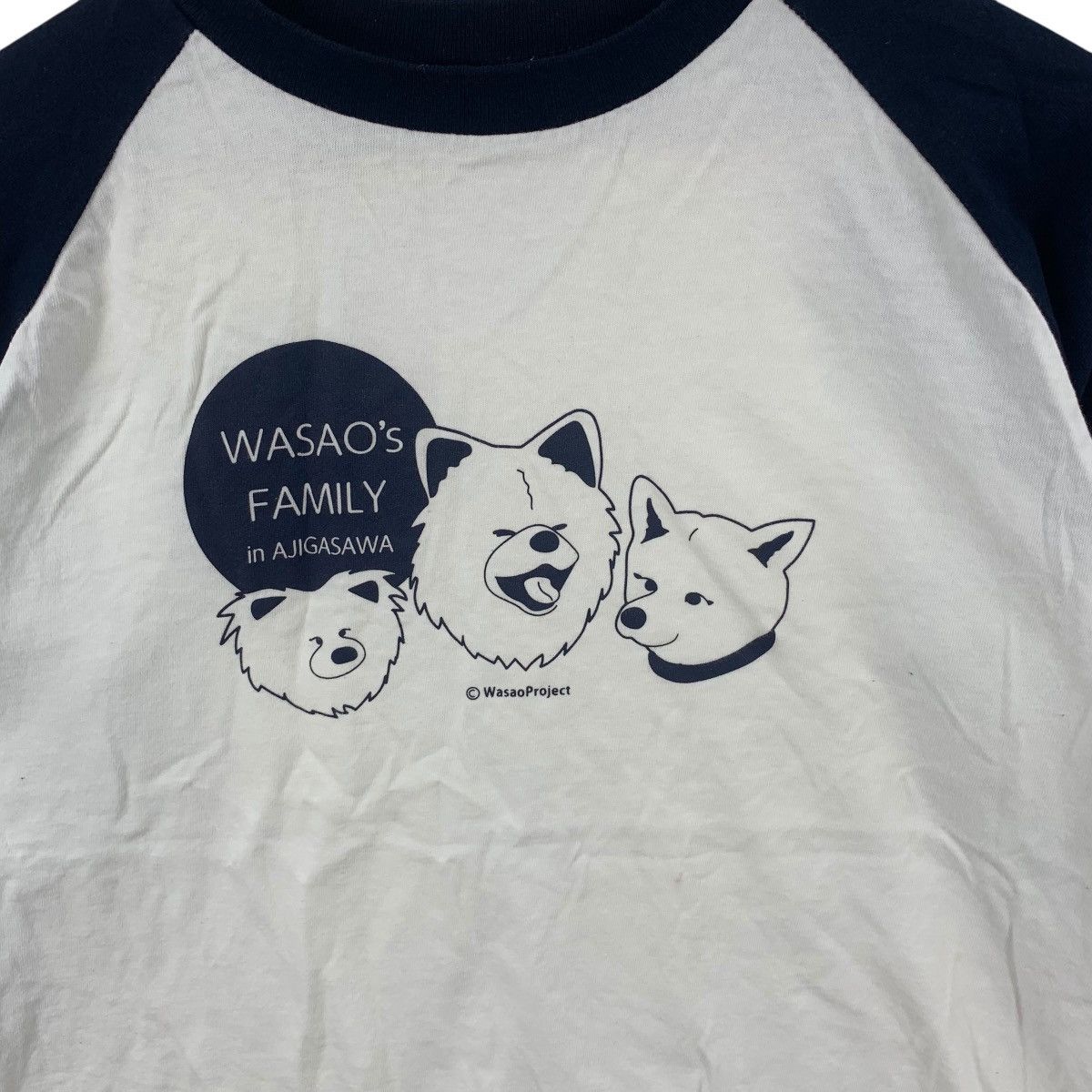 Other WASAO’S FAMILY AJIGASAWA Akita Dog Japan Raglan Tee Shirt Size M / US 6-8 / IT 42-44 - 5 Thumbnail