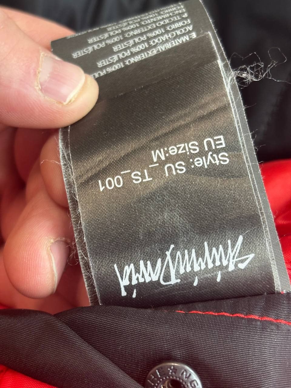 Other Ski Mask The Slump God Reversible Bomber Jacket - Size M Size US M / EU 48-50 / 2 - 12 Thumbnail