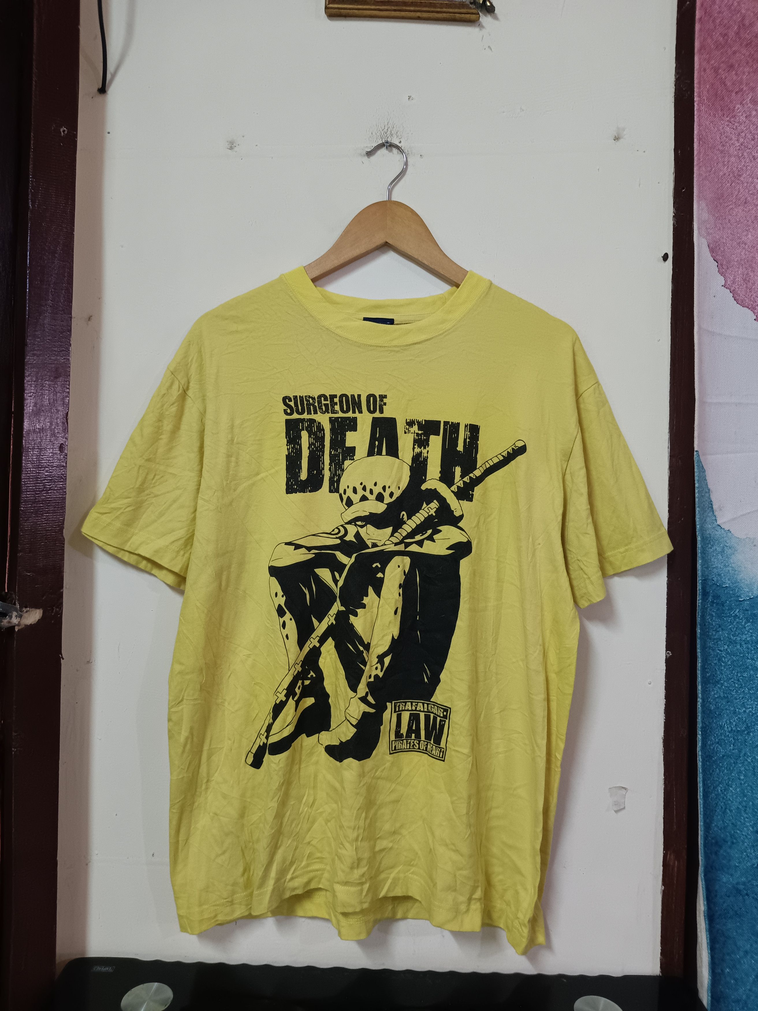 Japanese Brand Trafalgar Law cospa one piece tee Size US L / EU 52-54 / 3 - 1 Thumbnail