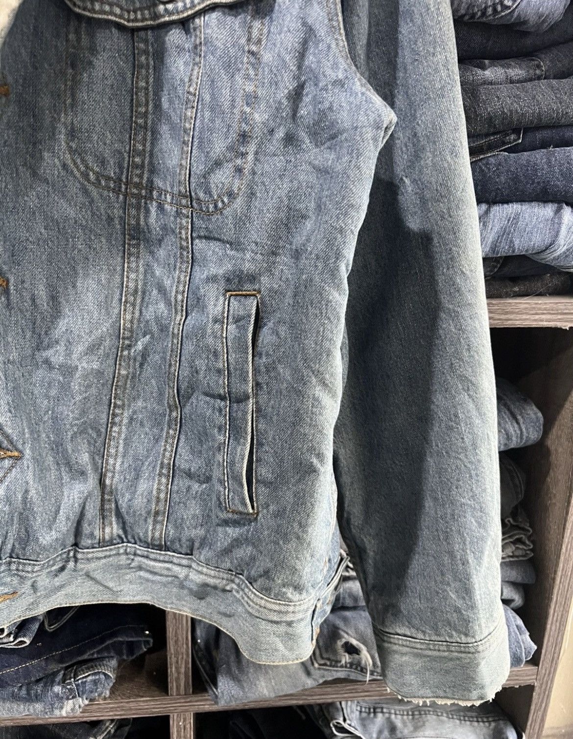 GU 🔥Gu Sherpa Denim Jacket Size US L / EU 52-54 / 3 - 9 Thumbnail