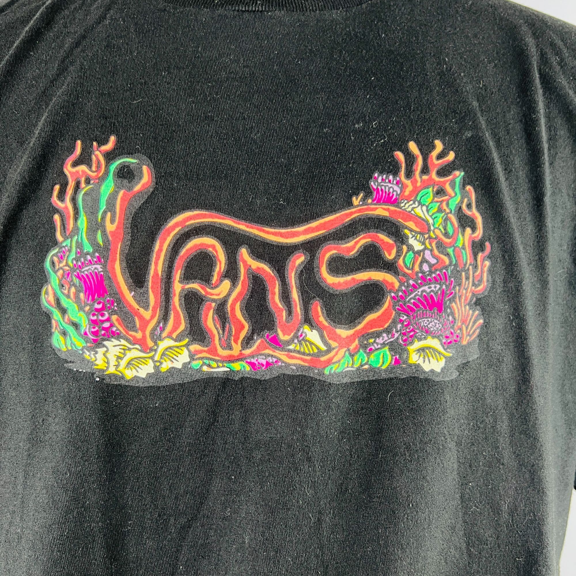 Vans VANS Psychedelic Logo XL T-Shirt Shirt Size US XL / EU 56 / 4 - 2 Thumbnail