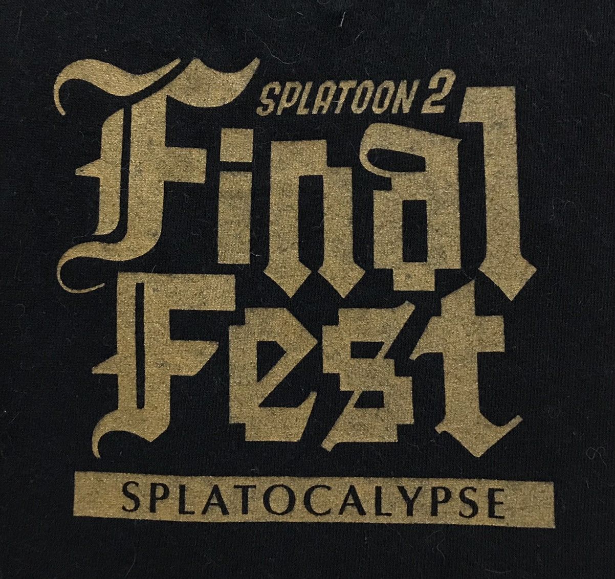 Nintendo × Vintage Vintage Nintendo Splatoon 2 Final Fest Splatocalypse Shirt Size US L / EU 52-54 / 3 - 5 Thumbnail