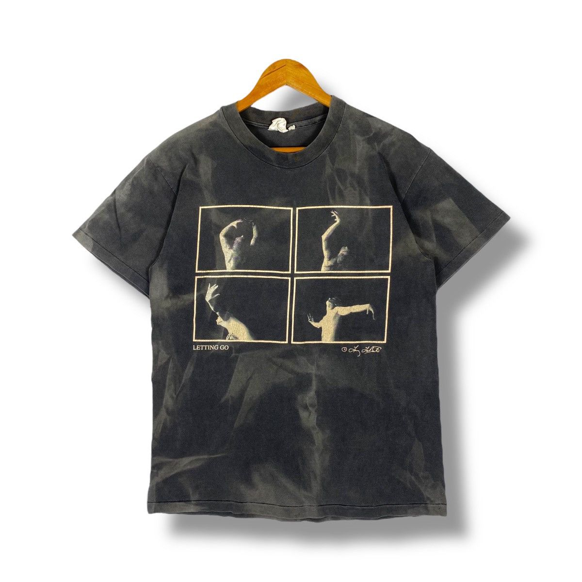 Vintage Vintage 90's LETTING GO By Larry LaBonte Photographer Tee Size US M / EU 48-50 / 2 - 1 Thumbnail
