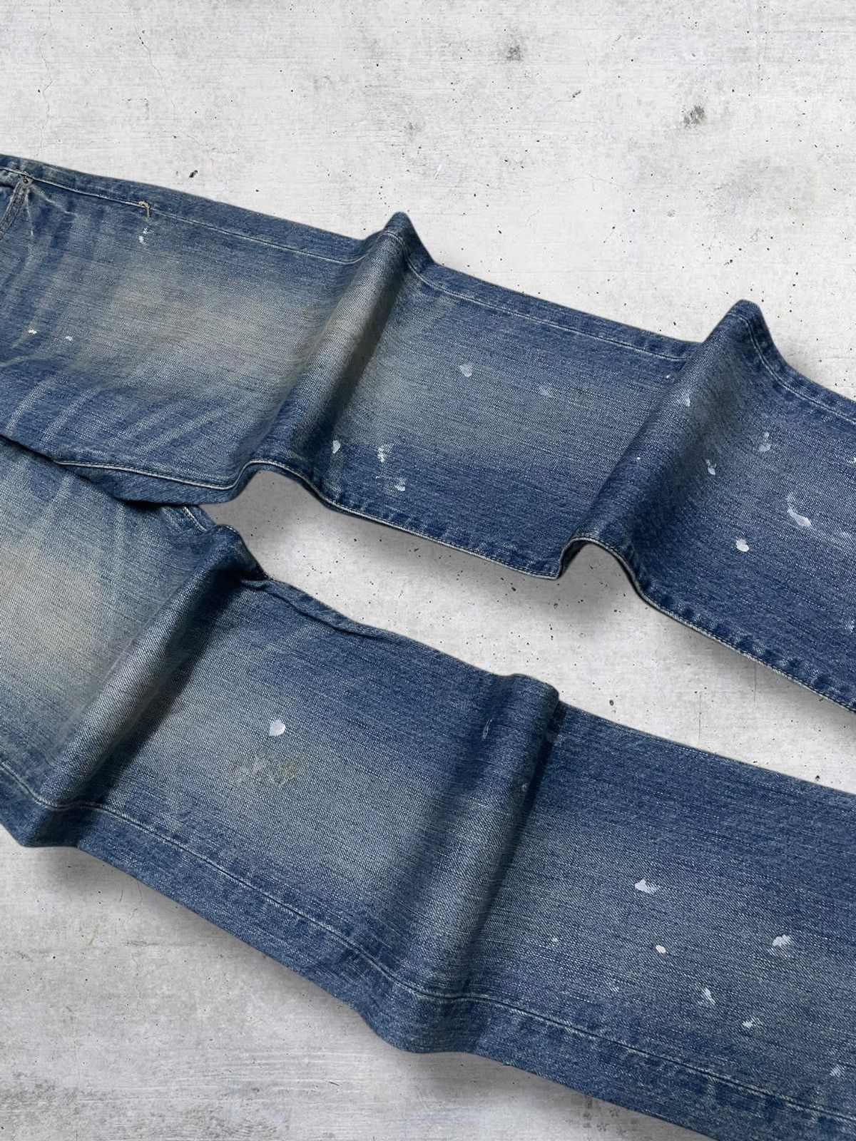 Hysteric Glamour VINTAGE STOOGE & CO JAPAN DESIGNER 90S SPLASH STYLE OG DENIM Size US 32 / EU 48 - 6 Thumbnail