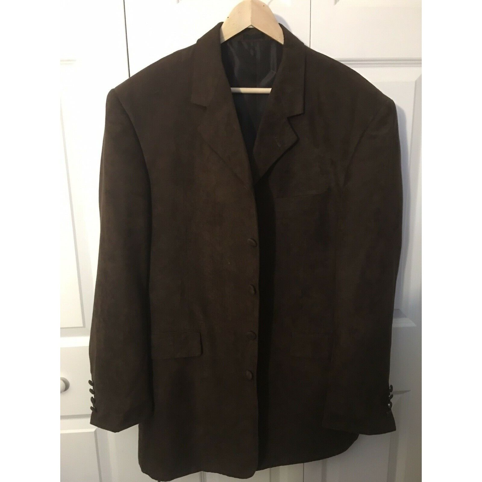 Falcone FALCONE MEN’S Sz 46 BROWN BLAZER SUIT JACKET COAT Size 46R - 1 Thumbnail