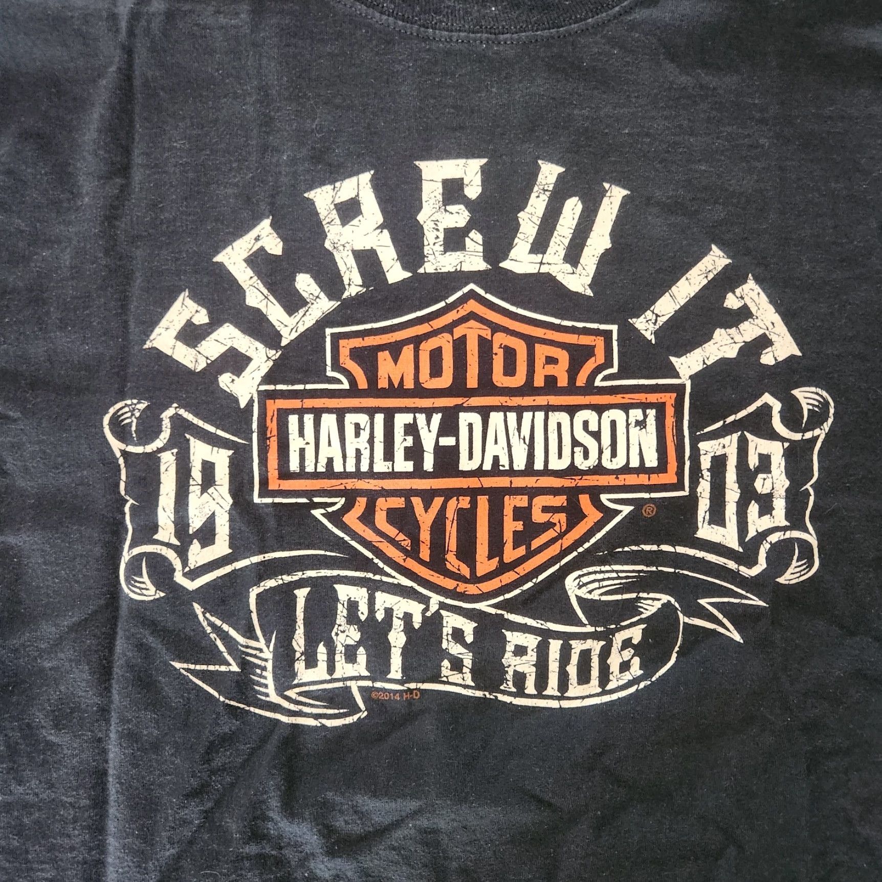 Harley Davidson Harley-Davidson T Shirt Tee Mens XL Green Size US XL / EU 56 / 4 - 3 Thumbnail